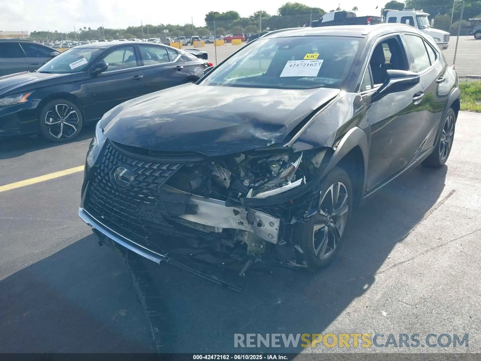 6 Photograph of a damaged car JTHP3JBH3M2032884 LEXUS UX 200 2021