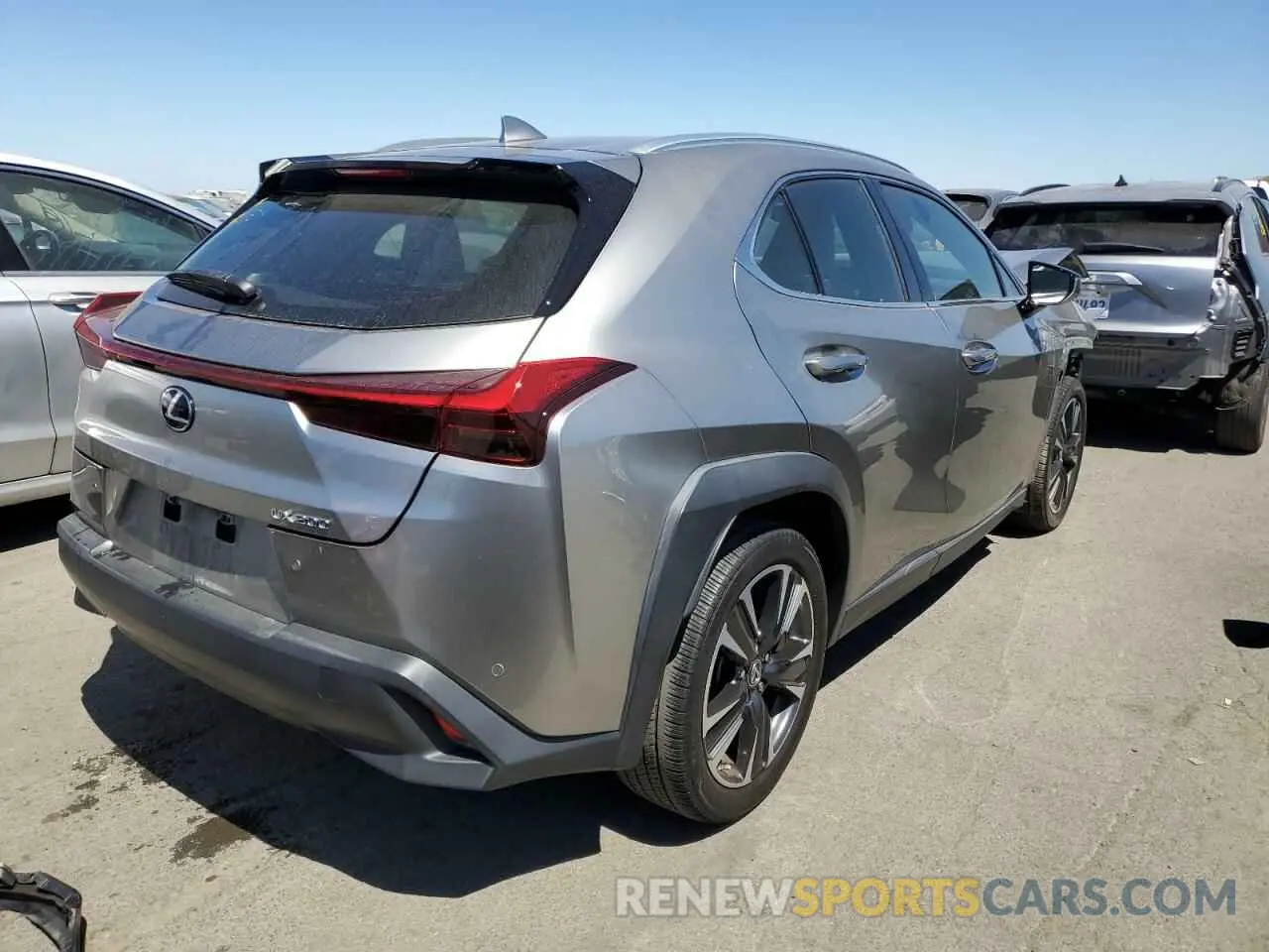 3 Photograph of a damaged car JTHX3JBH2M2033072 LEXUS UX 200 2021