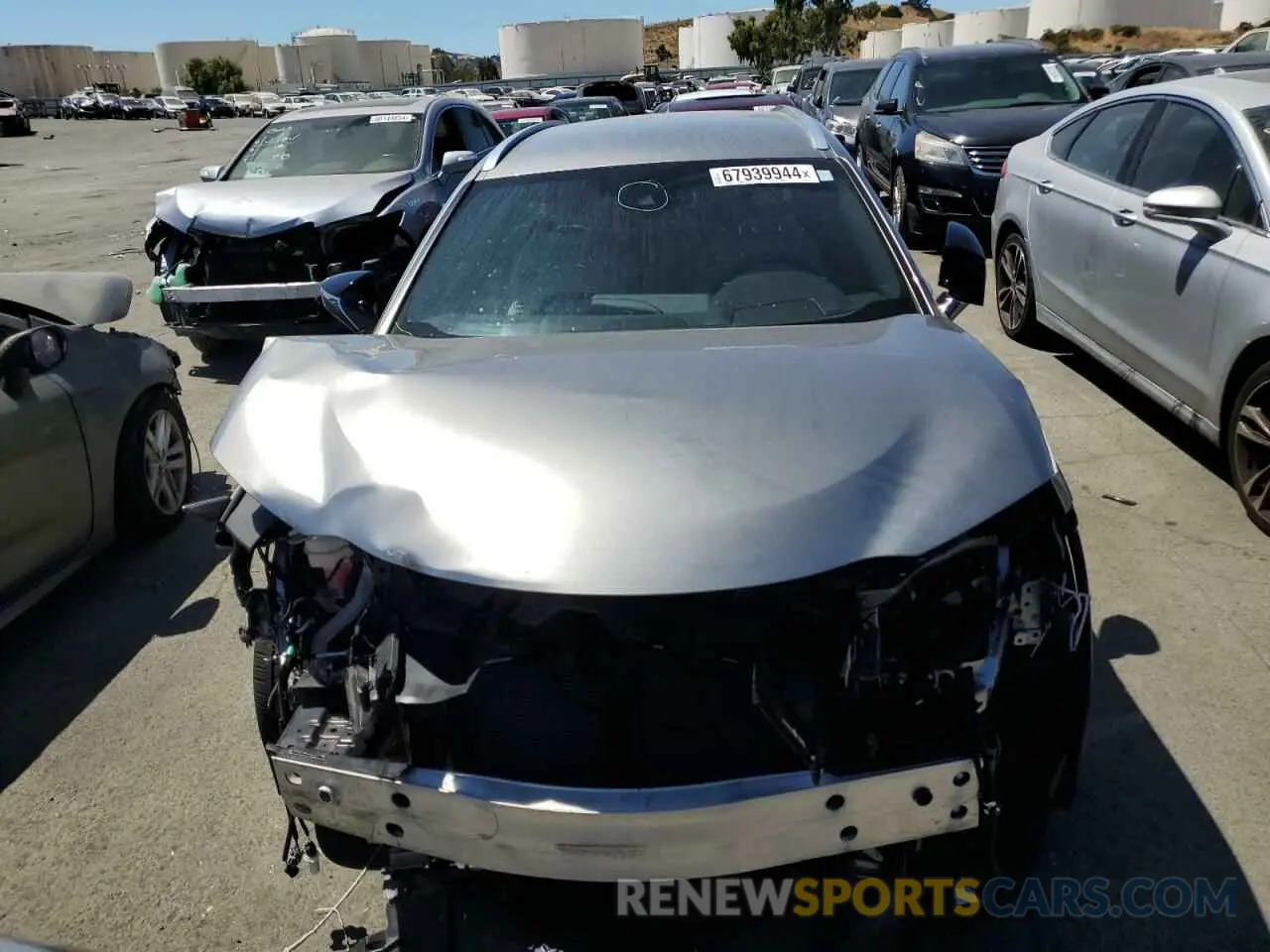 5 Photograph of a damaged car JTHX3JBH2M2033072 LEXUS UX 200 2021