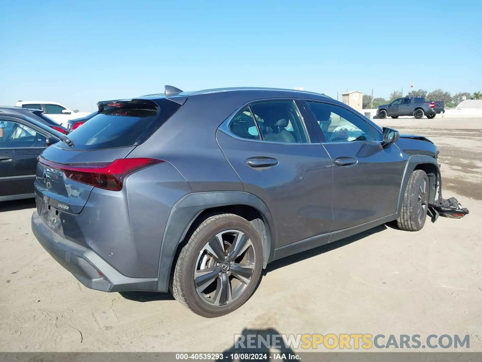 4 Photograph of a damaged car JTHX3JBH2M2042130 LEXUS UX 200 2021