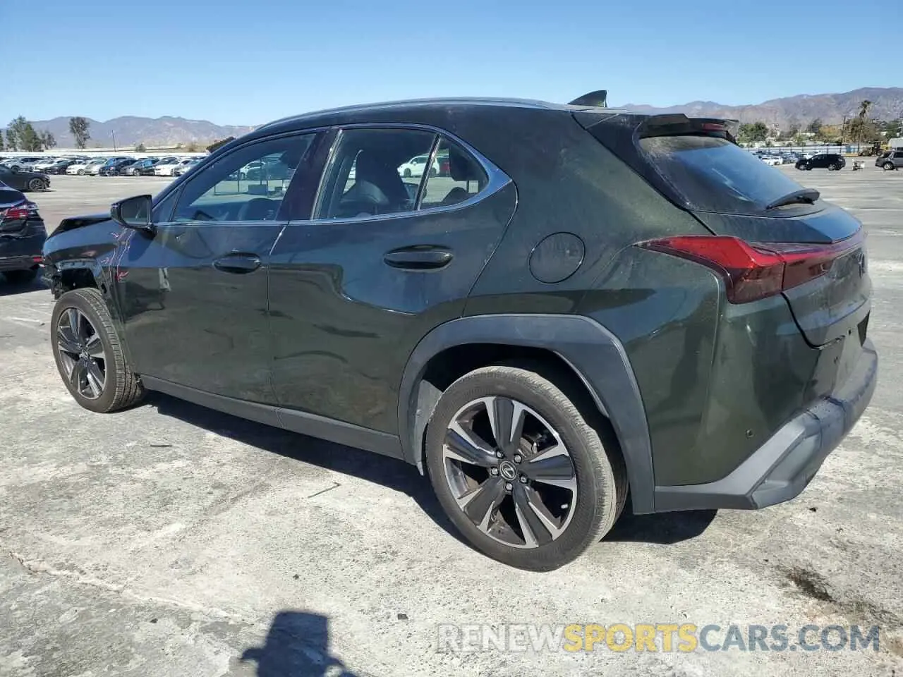 2 Photograph of a damaged car JTHX3JBH3M2037406 LEXUS UX 200 2021