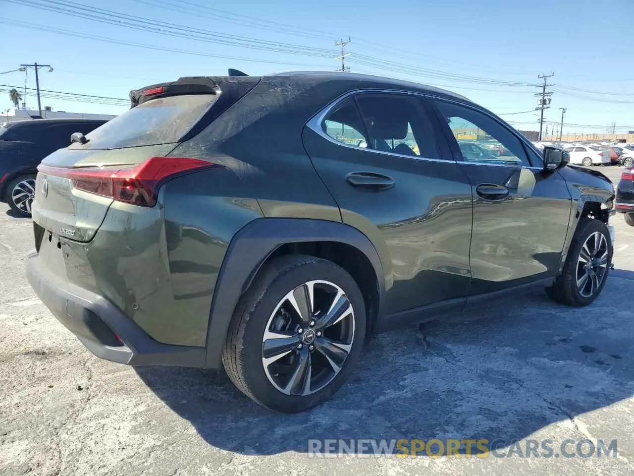 3 Photograph of a damaged car JTHX3JBH3M2037406 LEXUS UX 200 2021