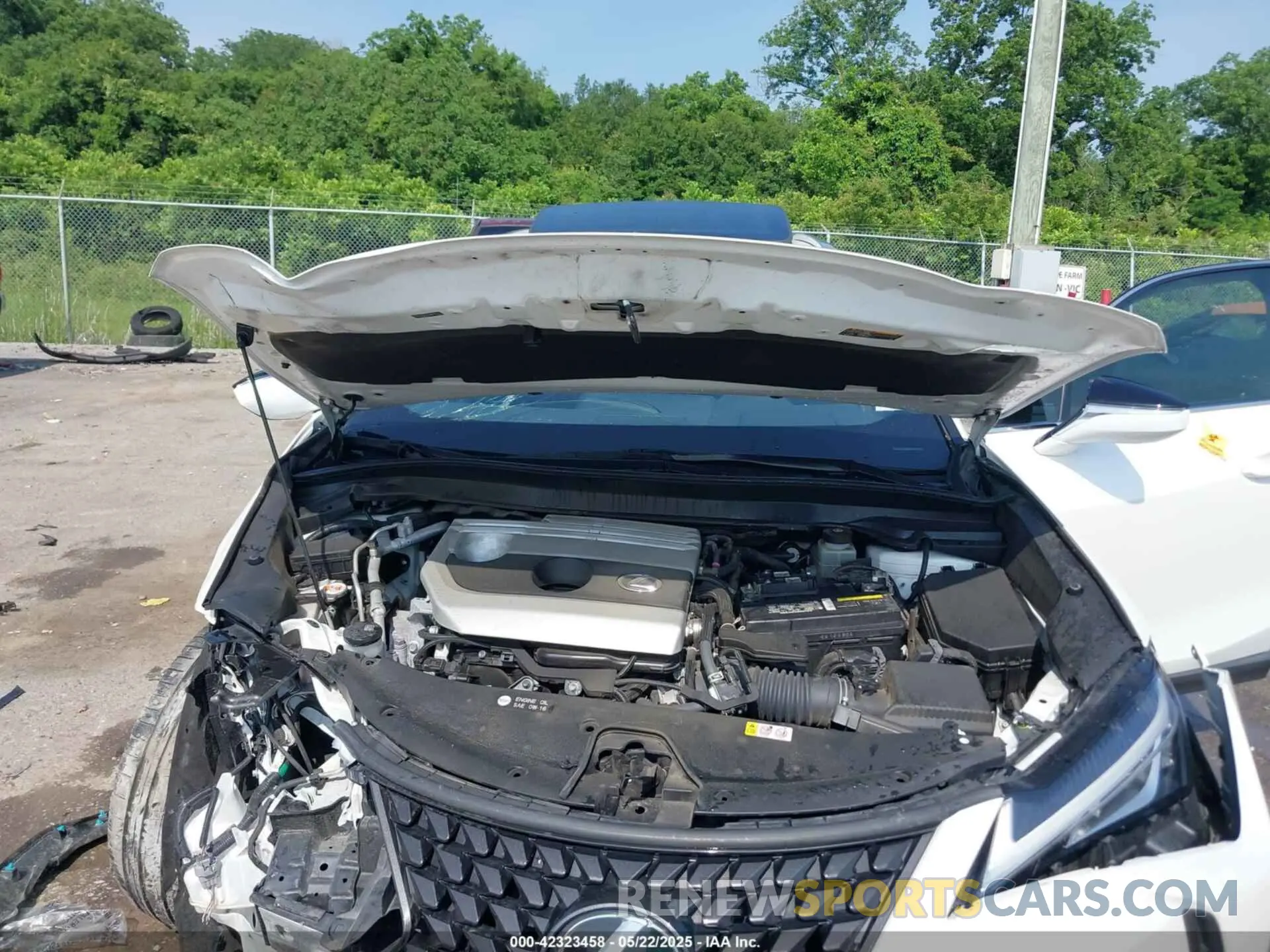 10 Photograph of a damaged car JTHX3JBH4M2032151 LEXUS UX 200 2021