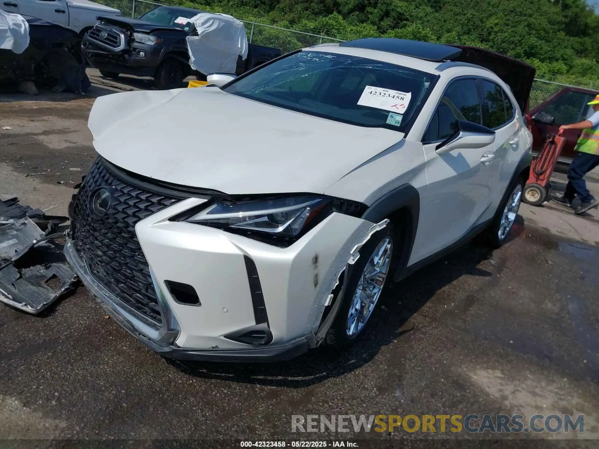 2 Photograph of a damaged car JTHX3JBH4M2032151 LEXUS UX 200 2021