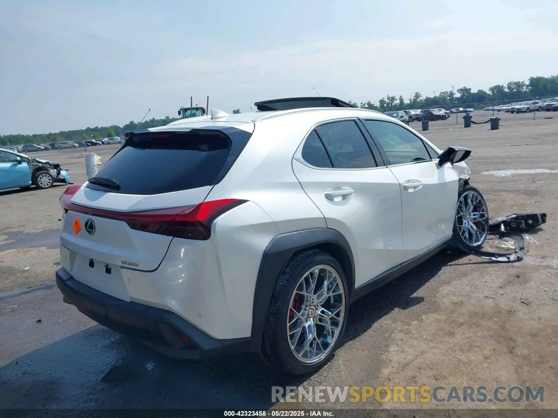 4 Photograph of a damaged car JTHX3JBH4M2032151 LEXUS UX 200 2021