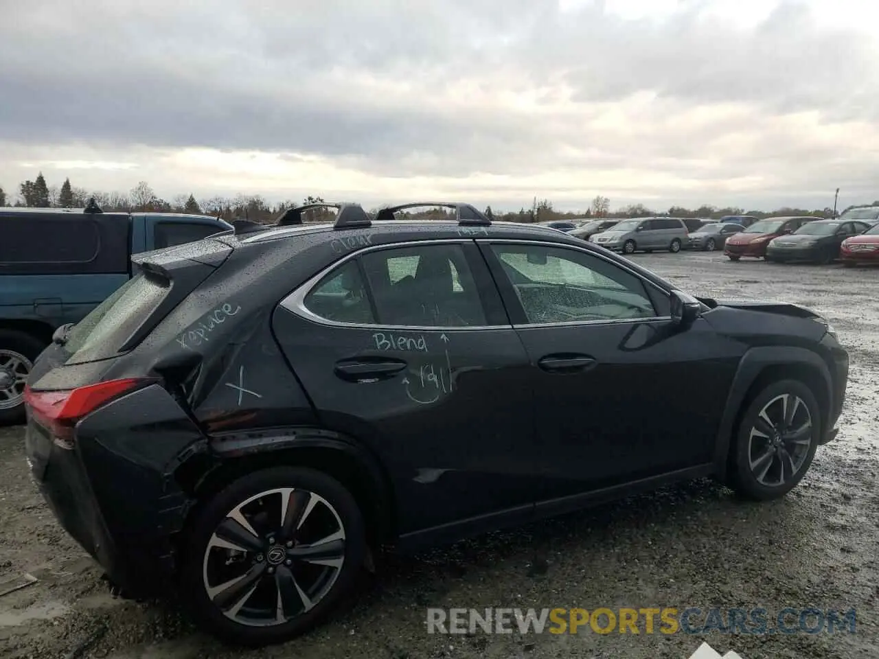 3 Photograph of a damaged car JTHX3JBH5M2045247 LEXUS UX 200 2021