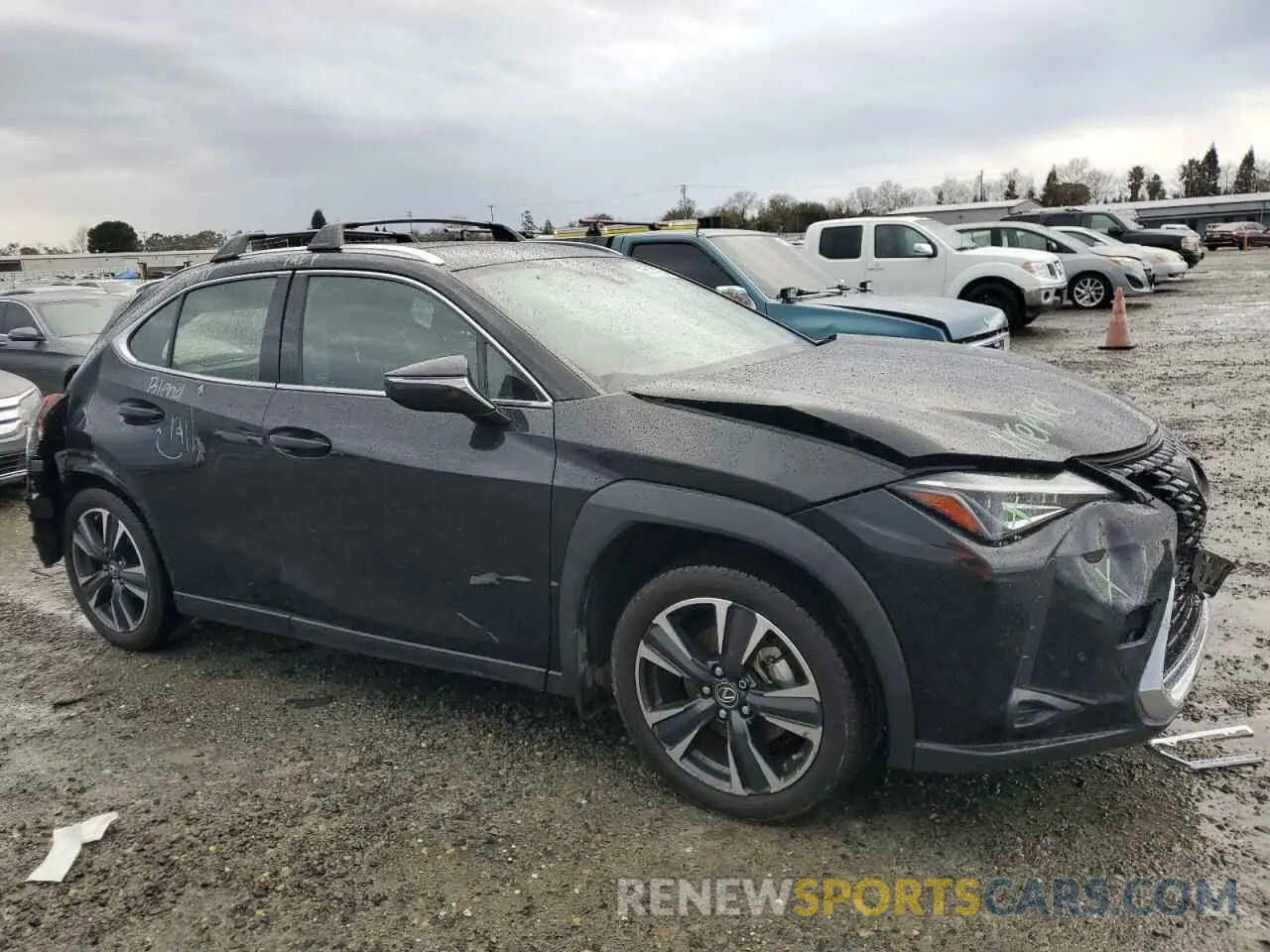 4 Photograph of a damaged car JTHX3JBH5M2045247 LEXUS UX 200 2021