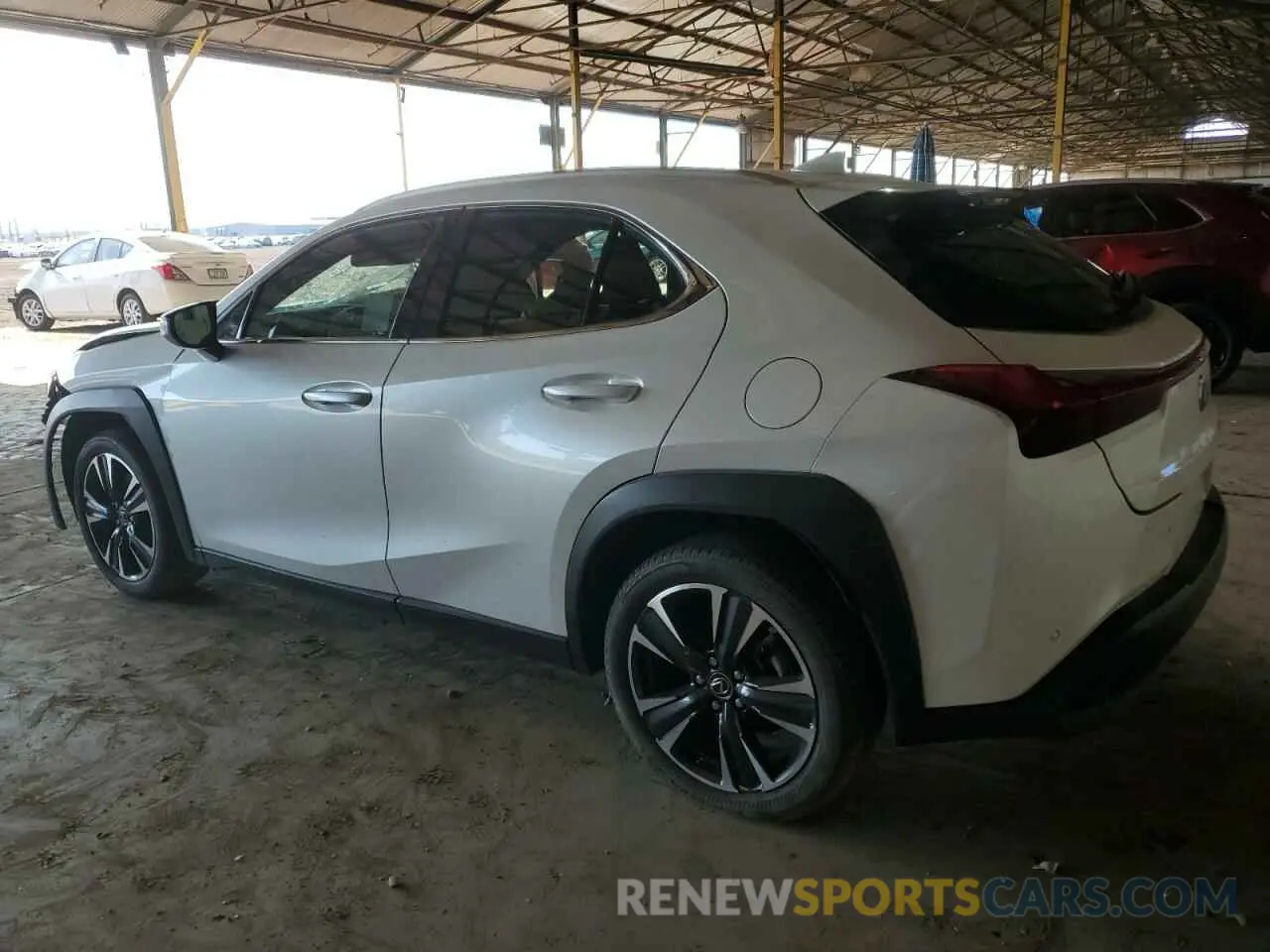 2 Photograph of a damaged car JTHX3JBH7M2035514 LEXUS UX 200 2021