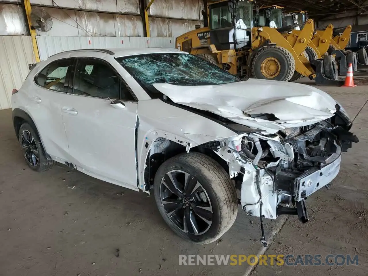 4 Photograph of a damaged car JTHX3JBH7M2035514 LEXUS UX 200 2021