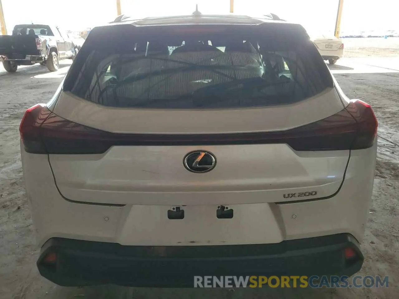 6 Photograph of a damaged car JTHX3JBH7M2035514 LEXUS UX 200 2021