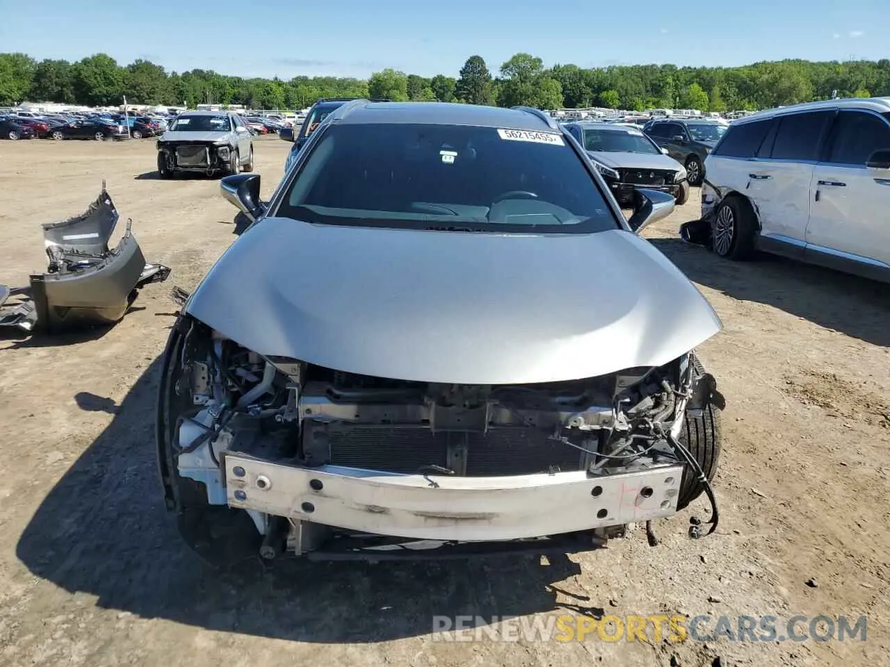 5 Photograph of a damaged car JTHX3JBH8M2033612 LEXUS UX 200 2021
