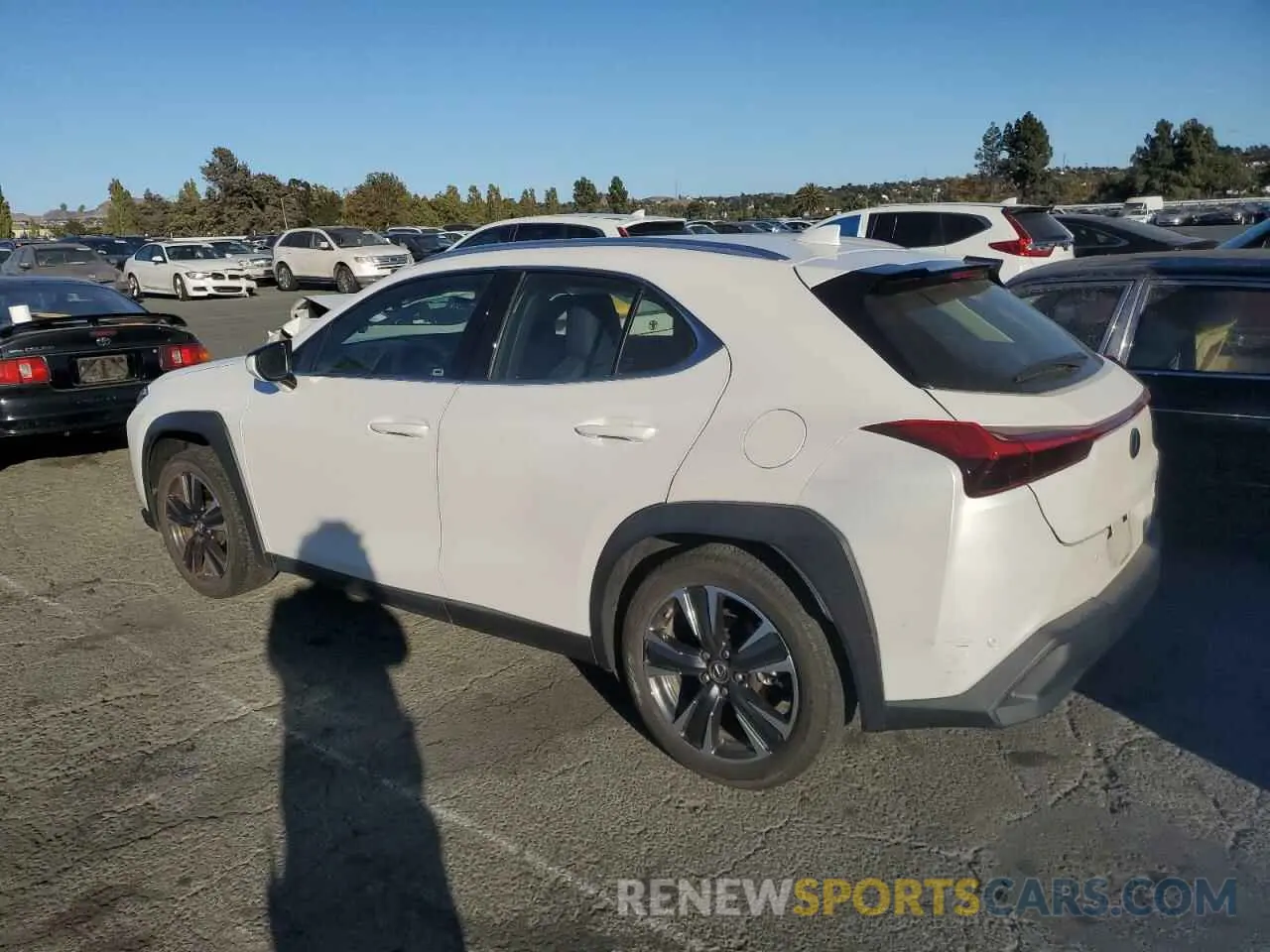 2 Photograph of a damaged car JTHX3JBH9M2042724 LEXUS UX 200 2021