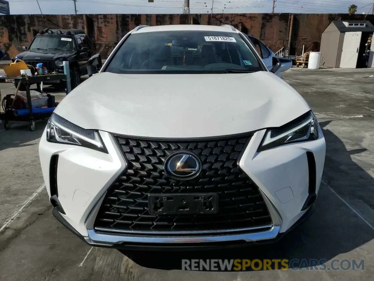 5 Photograph of a damaged car JTHX3JBHXM2038035 LEXUS UX 200 2021