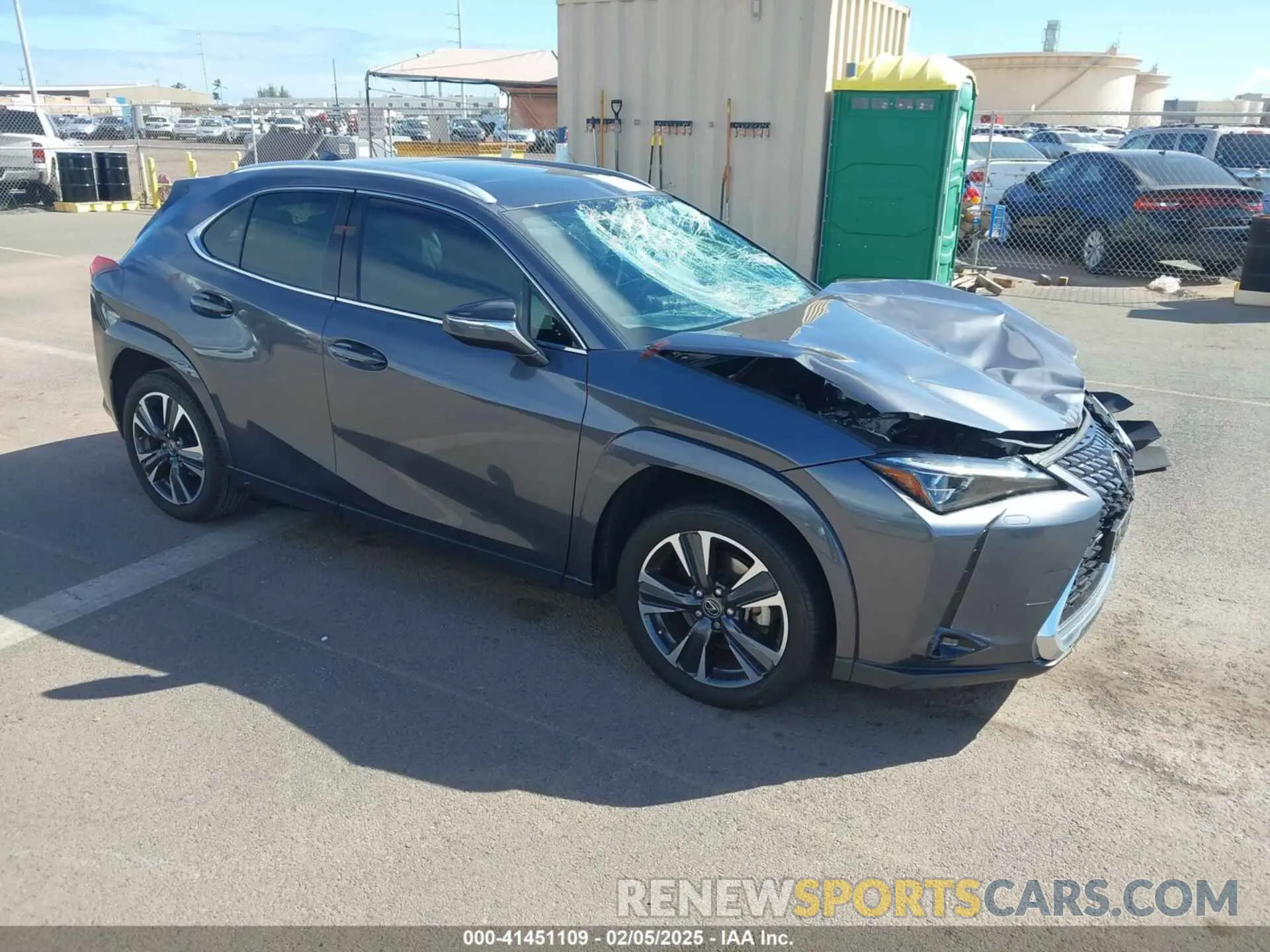 1 Photograph of a damaged car JTHL3JBH0N2046676 LEXUS UX 200 2022