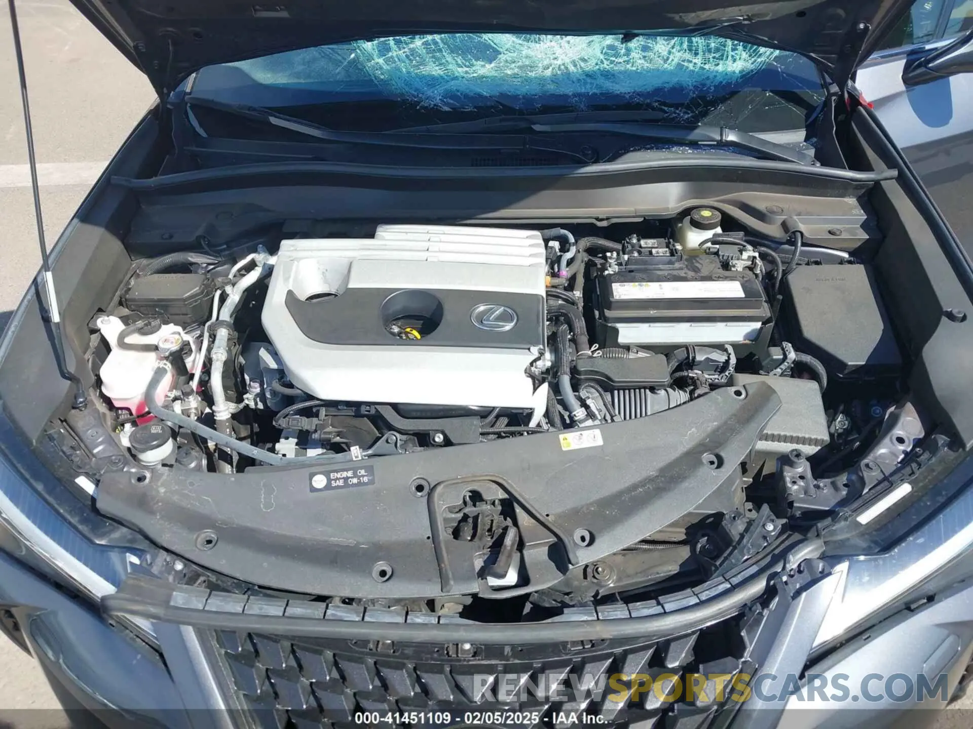 10 Photograph of a damaged car JTHL3JBH0N2046676 LEXUS UX 200 2022