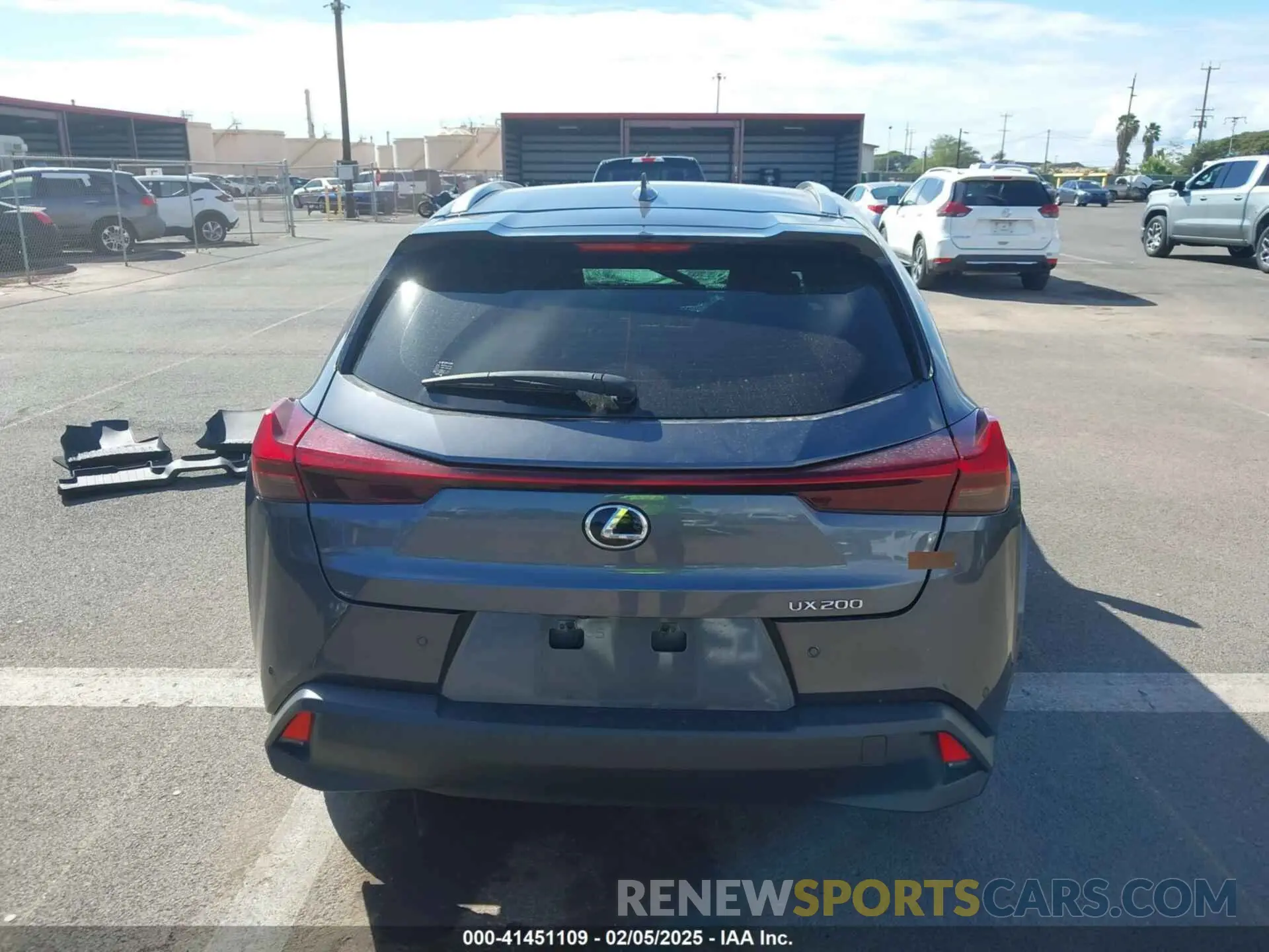16 Photograph of a damaged car JTHL3JBH0N2046676 LEXUS UX 200 2022