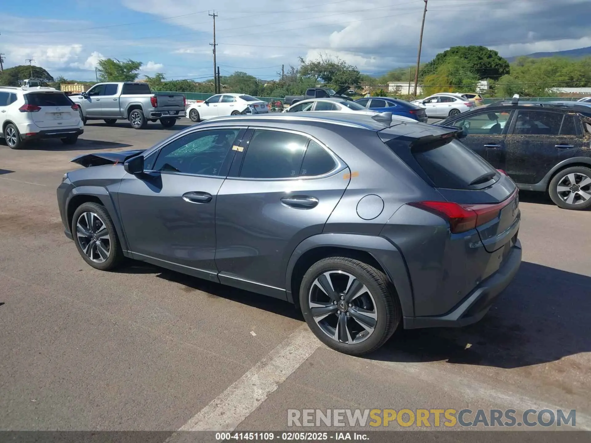 3 Photograph of a damaged car JTHL3JBH0N2046676 LEXUS UX 200 2022