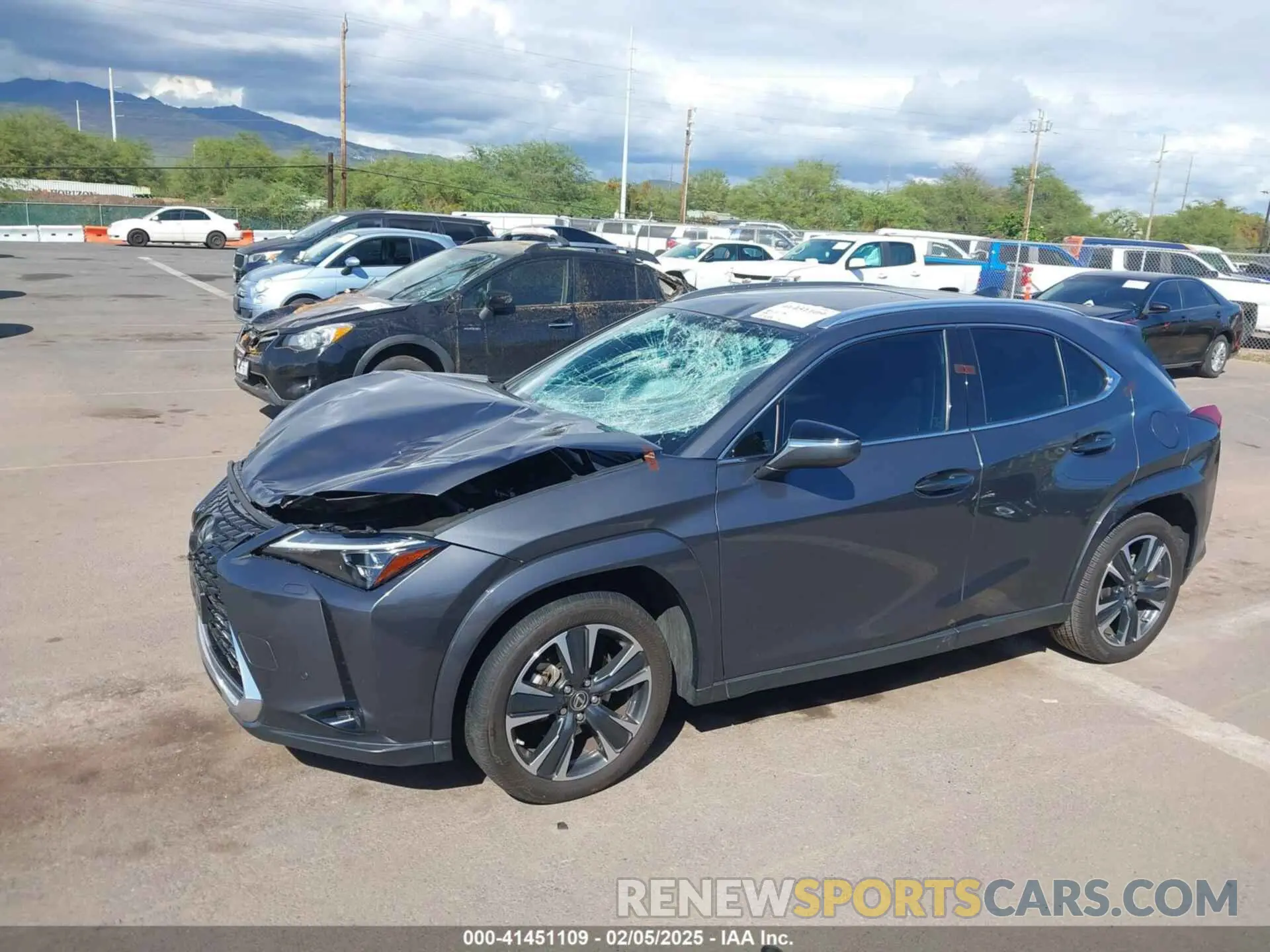 6 Photograph of a damaged car JTHL3JBH0N2046676 LEXUS UX 200 2022