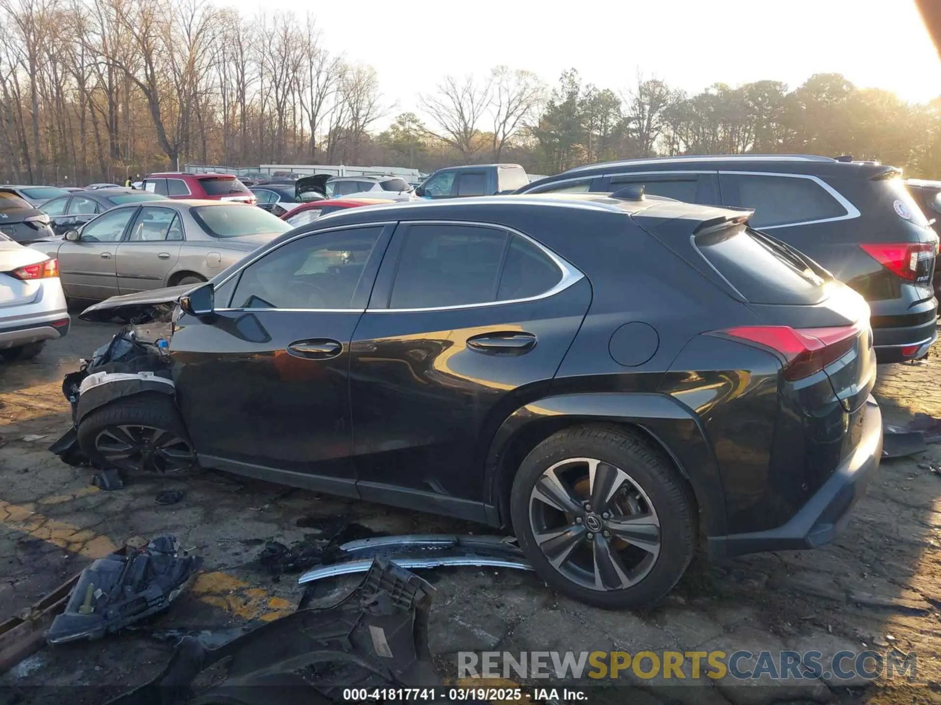 14 Photograph of a damaged car JTHP3JBH6N2048515 LEXUS UX 200 2022