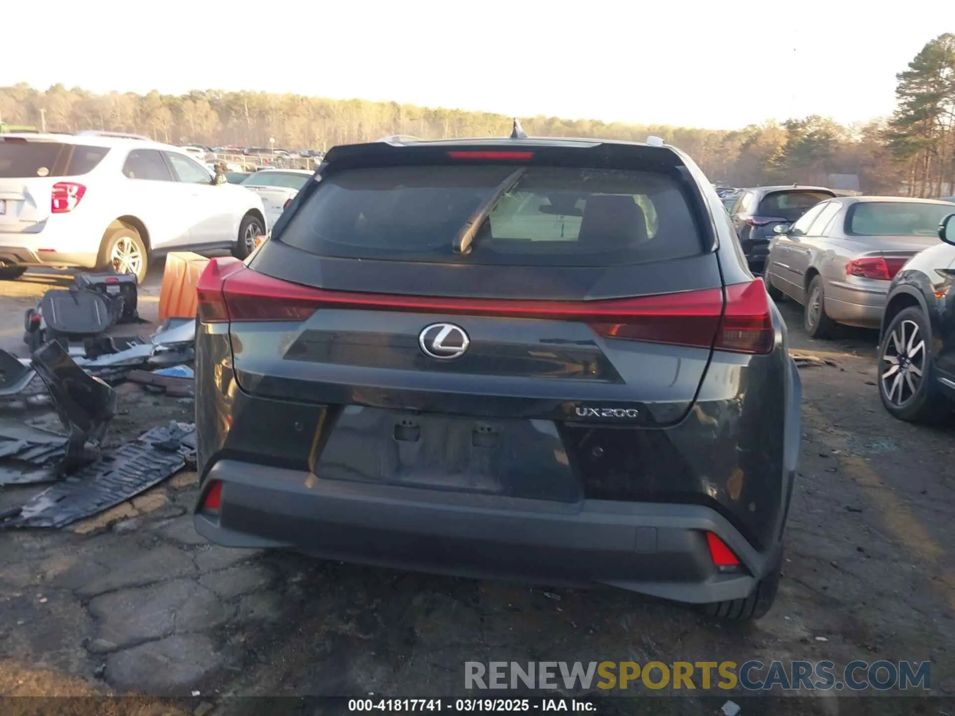 16 Photograph of a damaged car JTHP3JBH6N2048515 LEXUS UX 200 2022