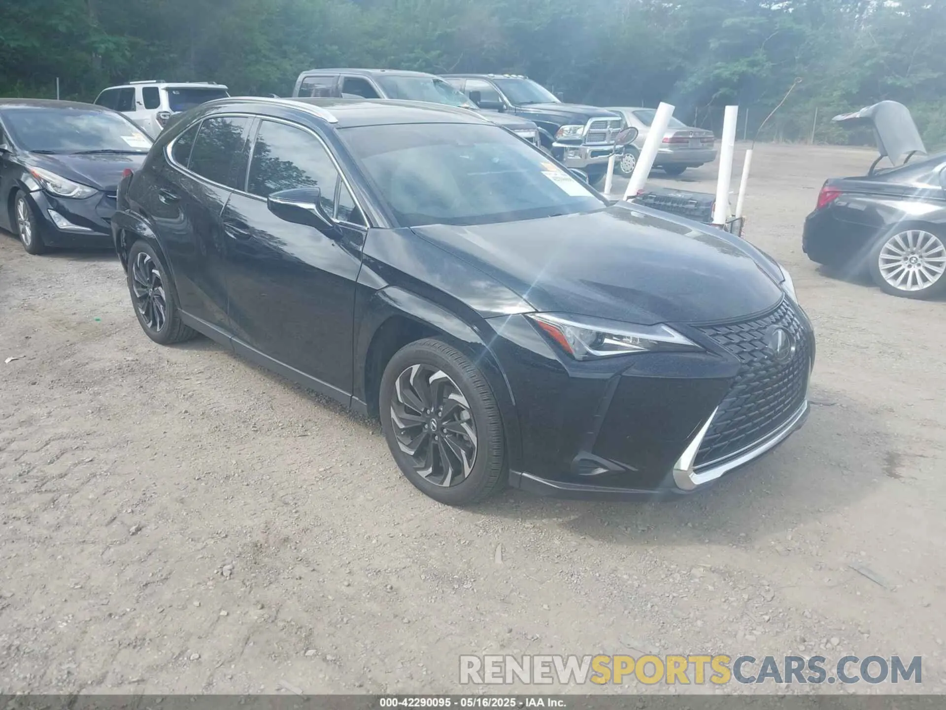 1 Photograph of a damaged car JTHP3JBHXN2052048 LEXUS UX 200 2022