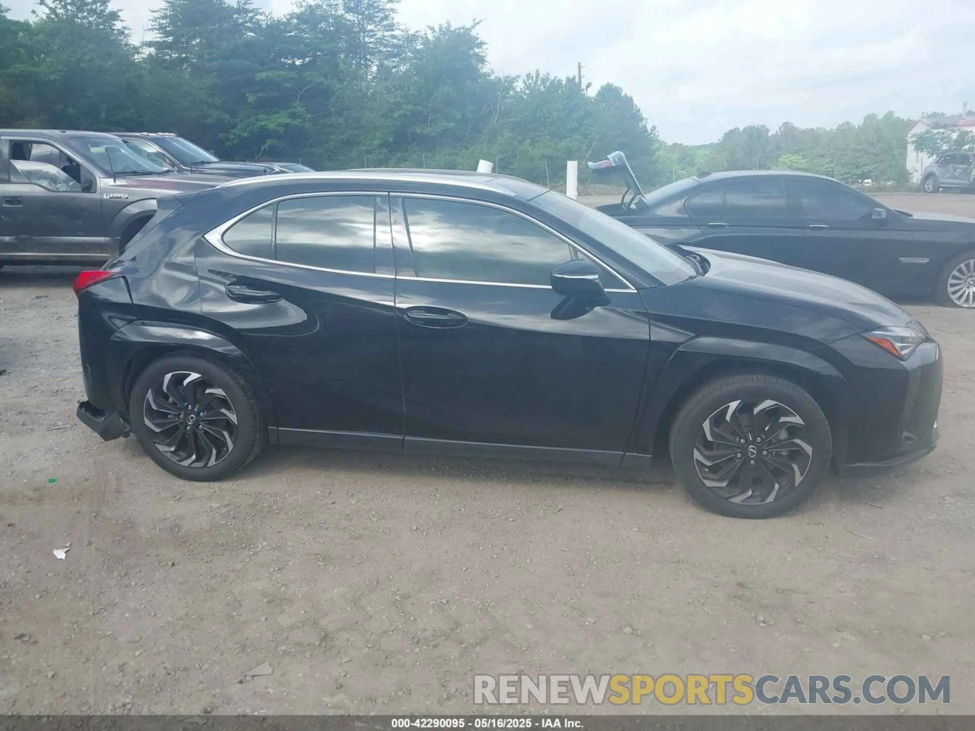 13 Photograph of a damaged car JTHP3JBHXN2052048 LEXUS UX 200 2022