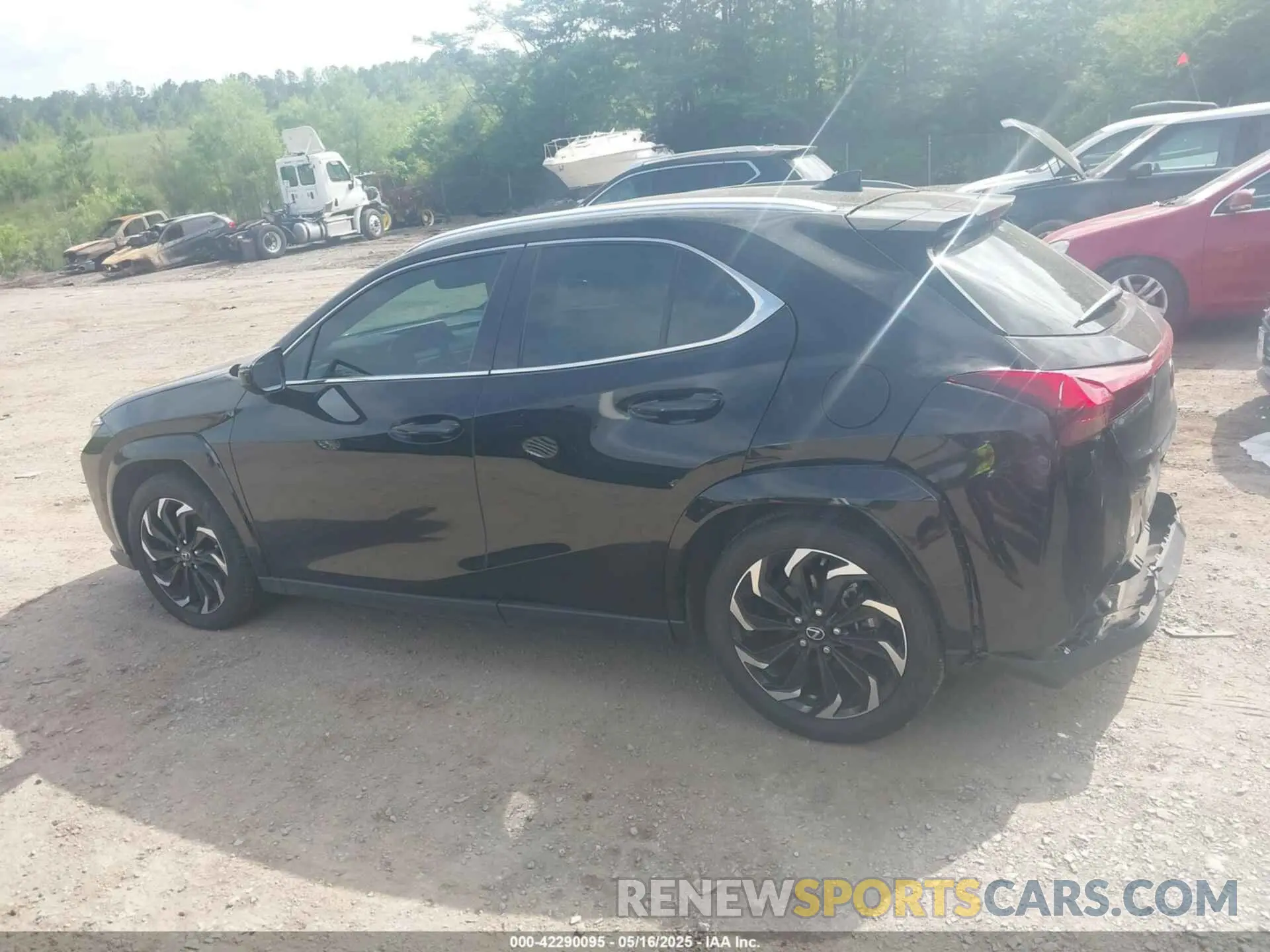 14 Photograph of a damaged car JTHP3JBHXN2052048 LEXUS UX 200 2022