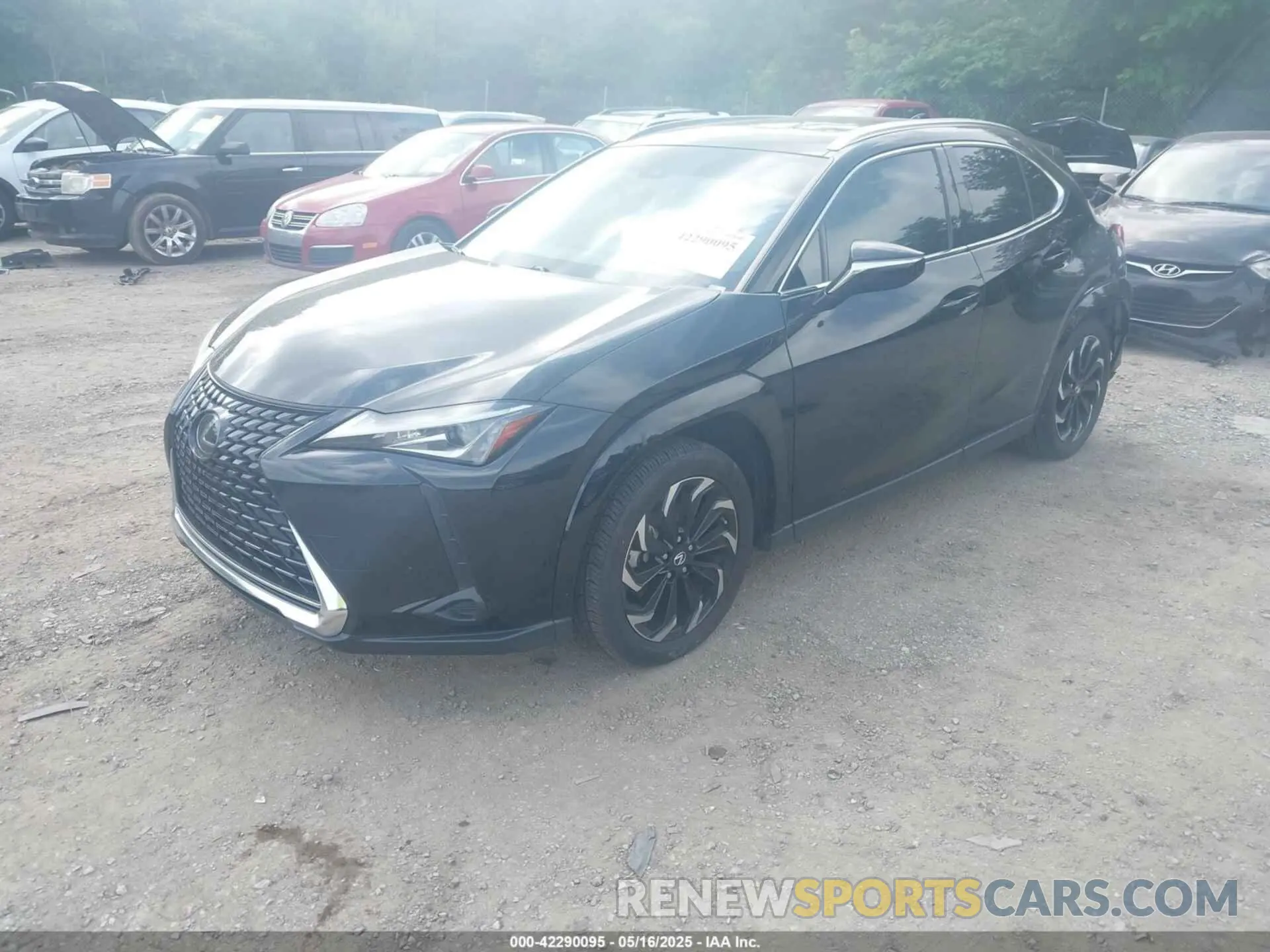 2 Photograph of a damaged car JTHP3JBHXN2052048 LEXUS UX 200 2022