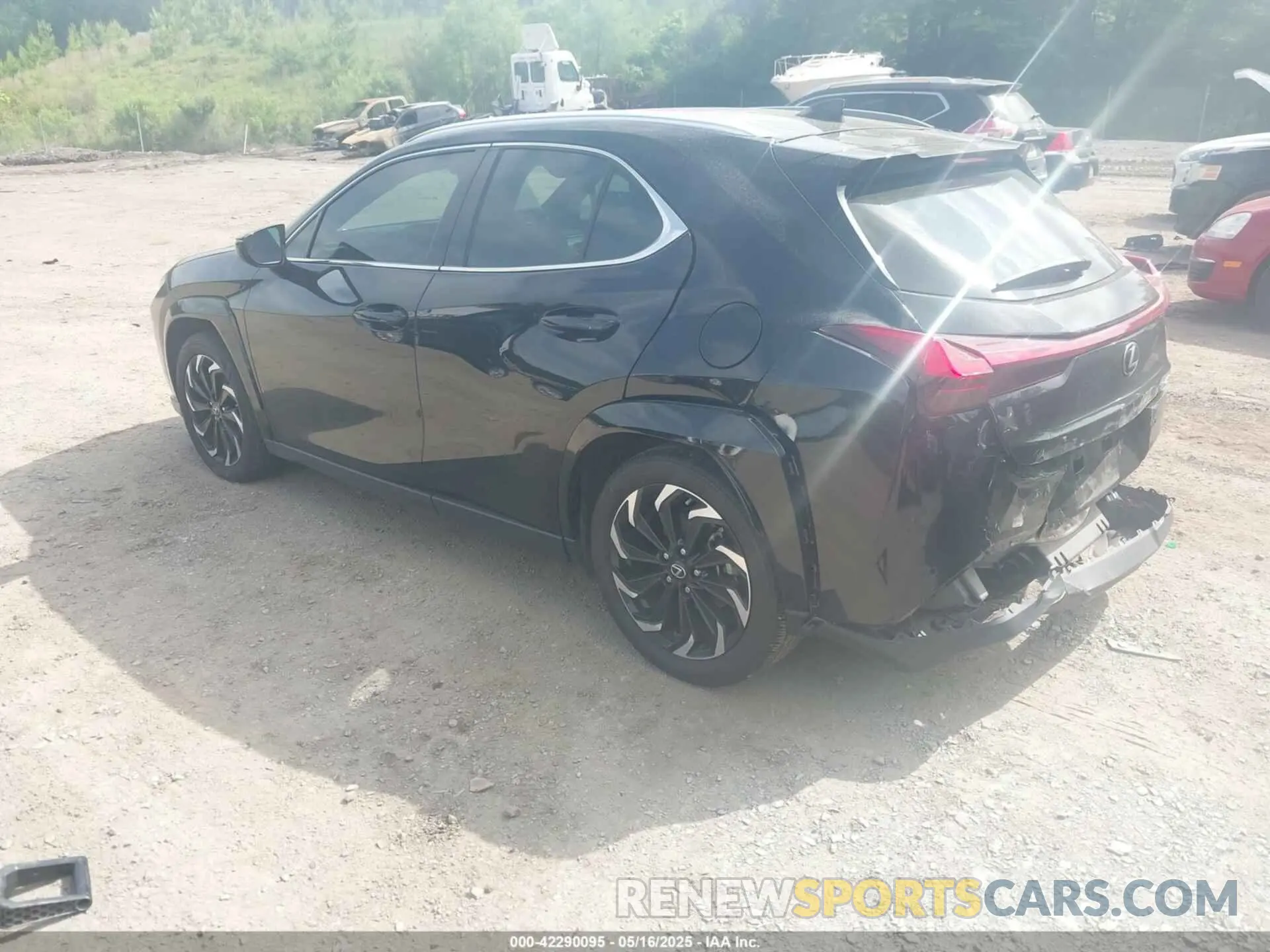 3 Photograph of a damaged car JTHP3JBHXN2052048 LEXUS UX 200 2022