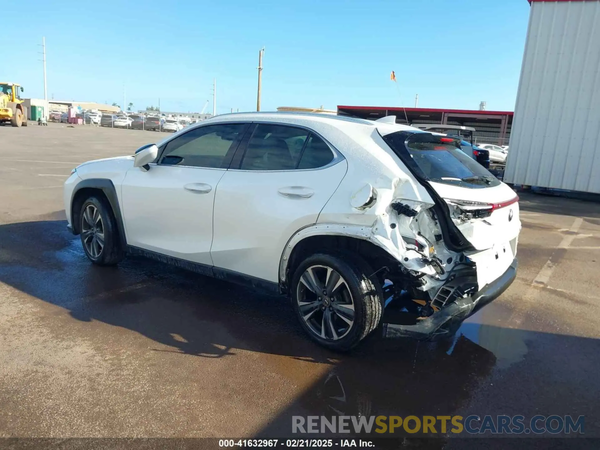 3 Photograph of a damaged car JTHX3JBH0N2055167 LEXUS UX 200 2022
