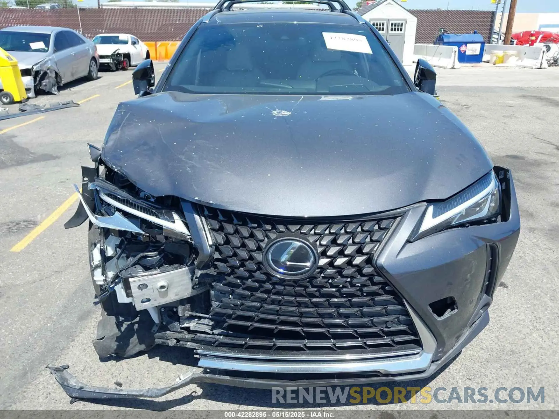 12 Photograph of a damaged car JTHX3JBH7N2055392 LEXUS UX 200 2022