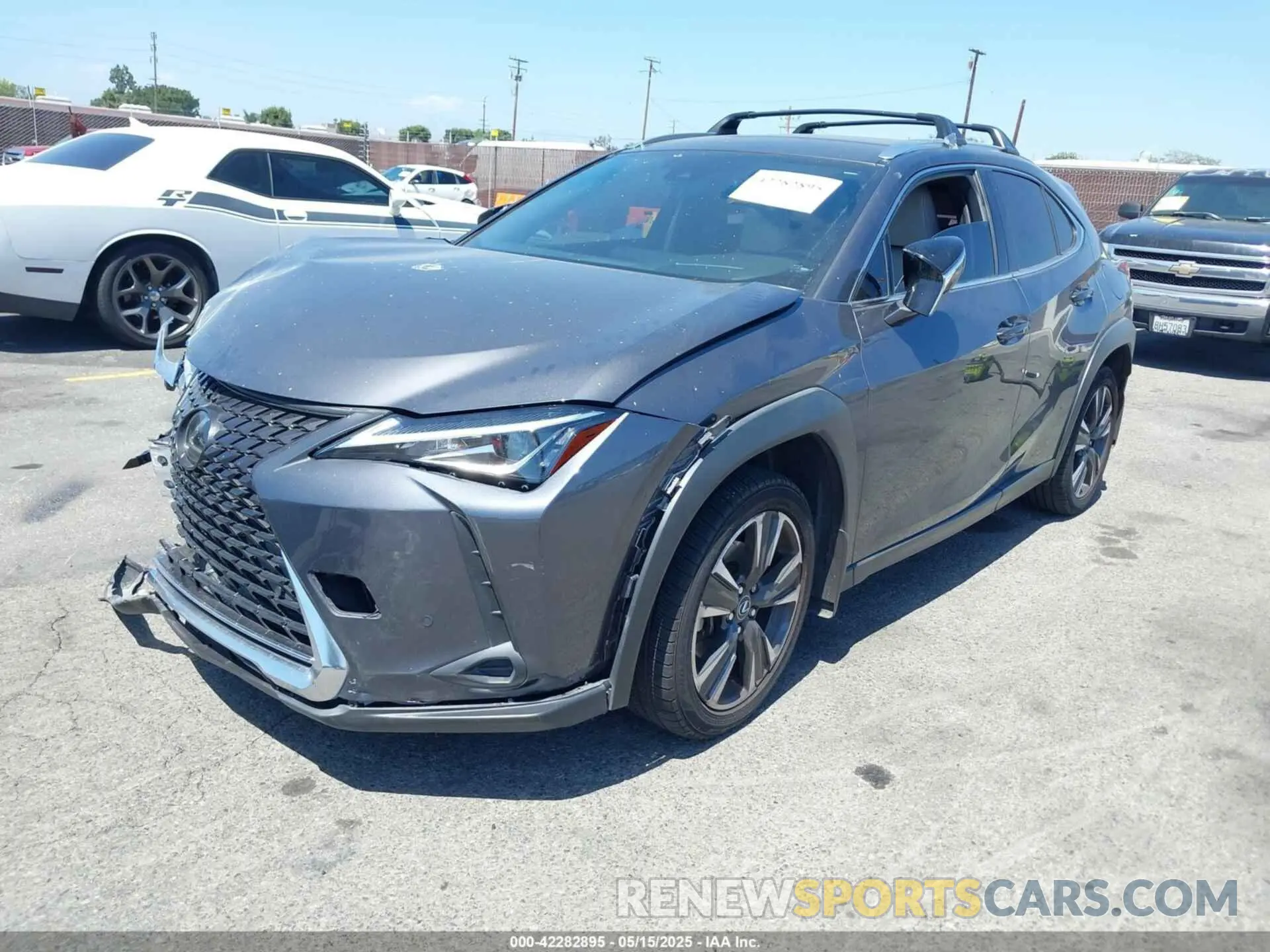 2 Photograph of a damaged car JTHX3JBH7N2055392 LEXUS UX 200 2022