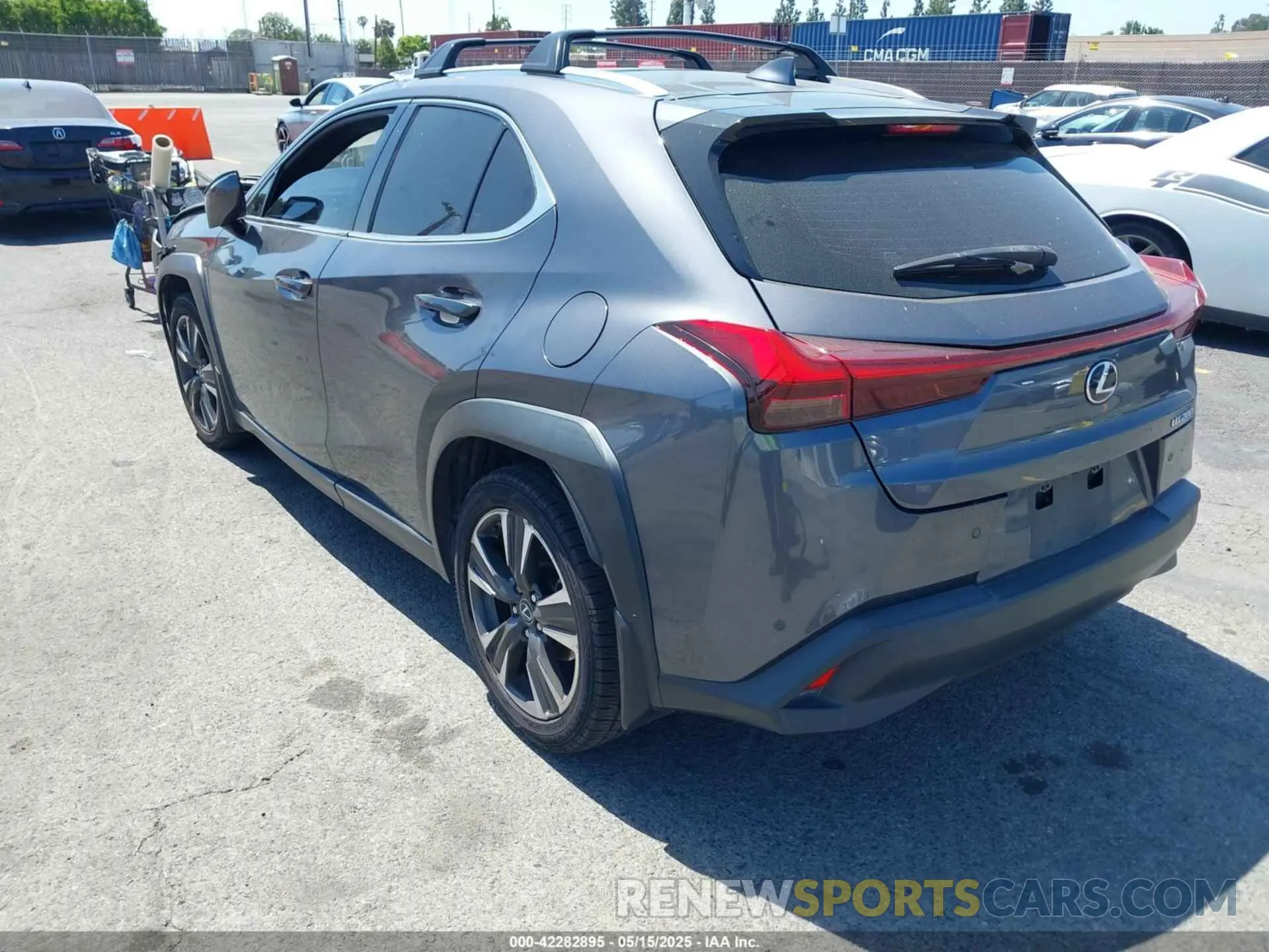 3 Photograph of a damaged car JTHX3JBH7N2055392 LEXUS UX 200 2022