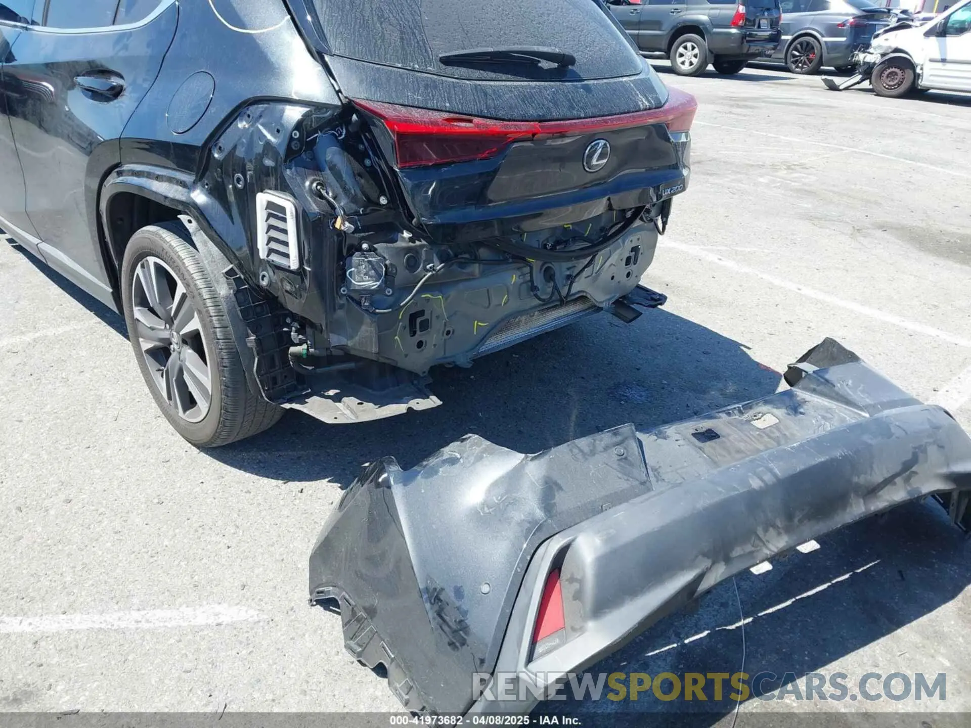 12 Photograph of a damaged car JTHX3JBH8N2047074 LEXUS UX 200 2022