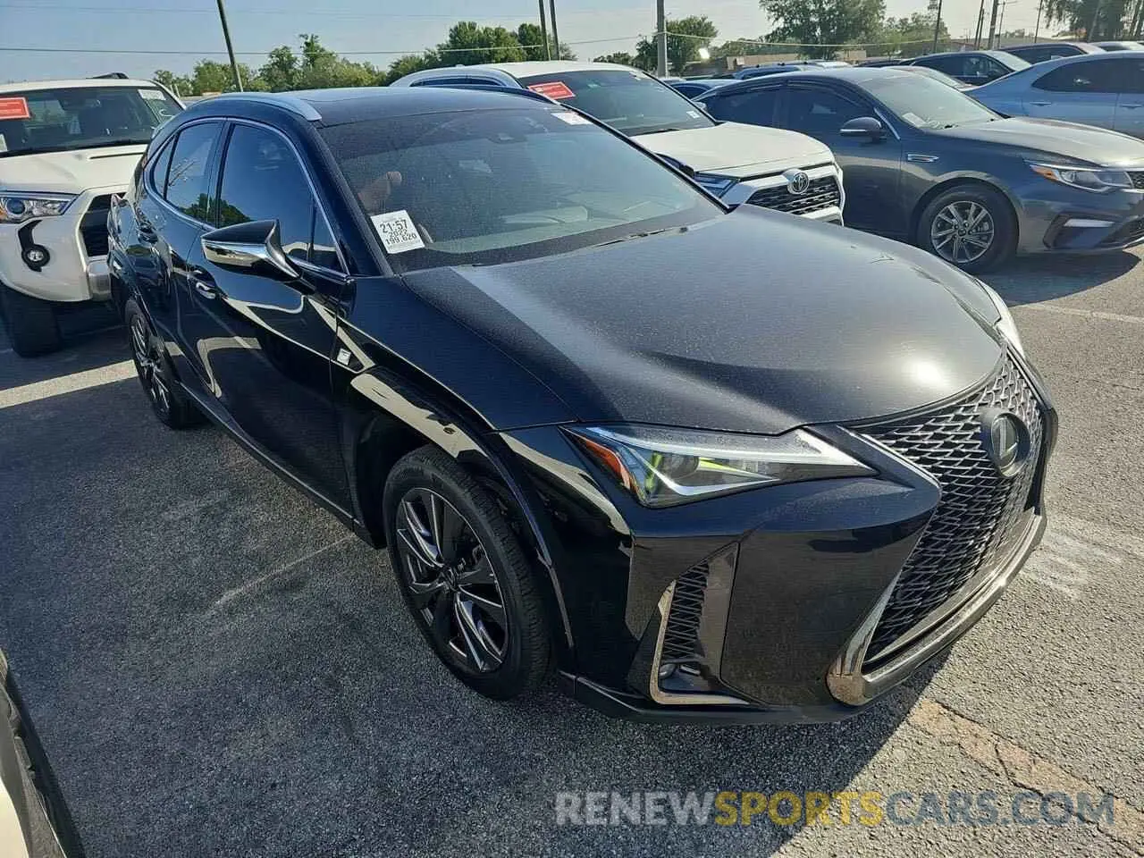 1 Photograph of a damaged car JTHE3JBHXN2048556 LEXUS UX 200 BAS 2022