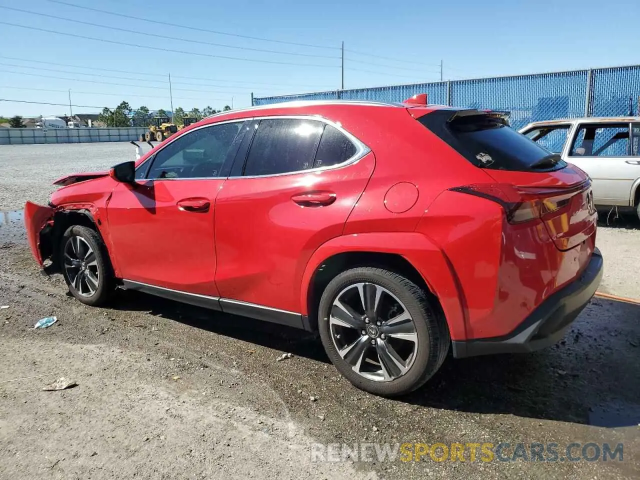 2 Photograph of a damaged car JTHP3JBH7N2048331 LEXUS UX 200 BAS 2022
