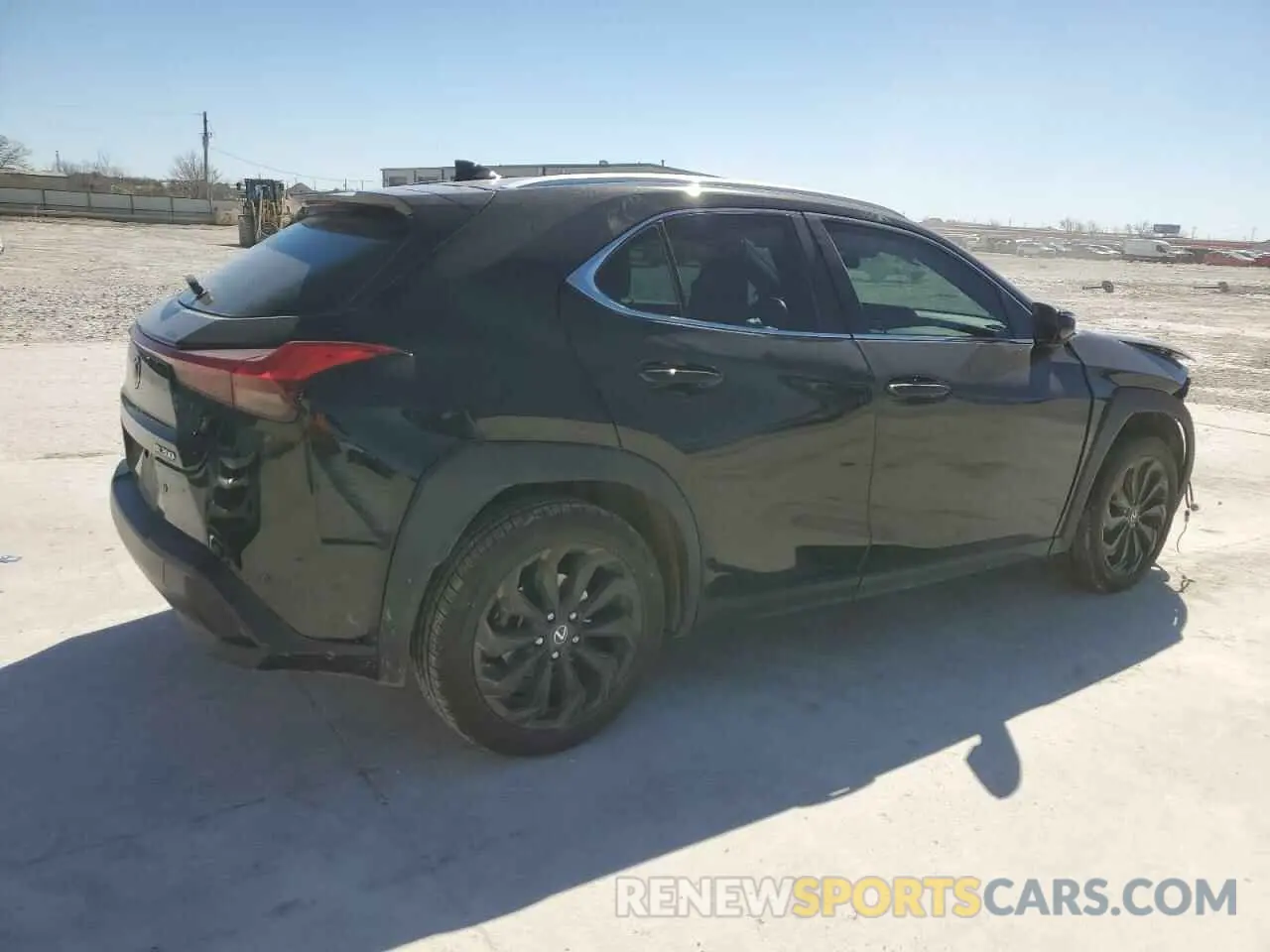 3 Photograph of a damaged car JTHX3JBH9N2052462 LEXUS UX 200 BAS 2022