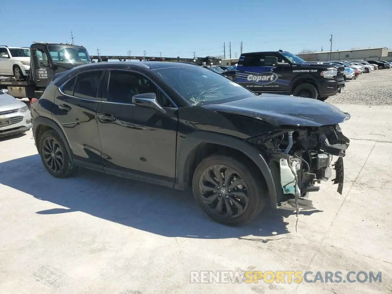 4 Photograph of a damaged car JTHX3JBH9N2052462 LEXUS UX 200 BAS 2022