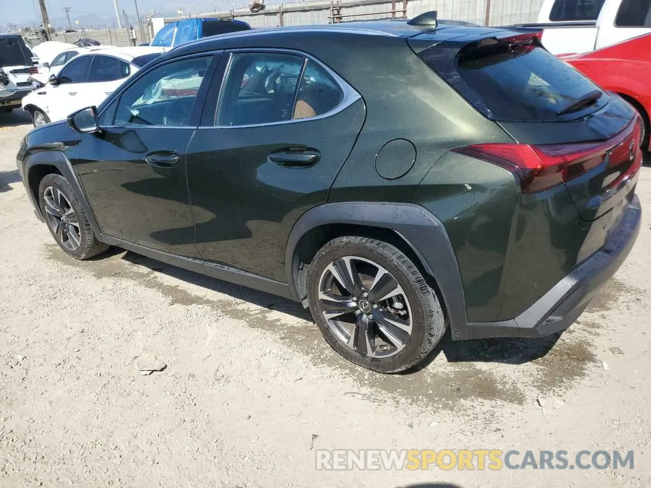 2 Photograph of a damaged car JTHX3JBH9N2053479 LEXUS UX 200 BAS 2022