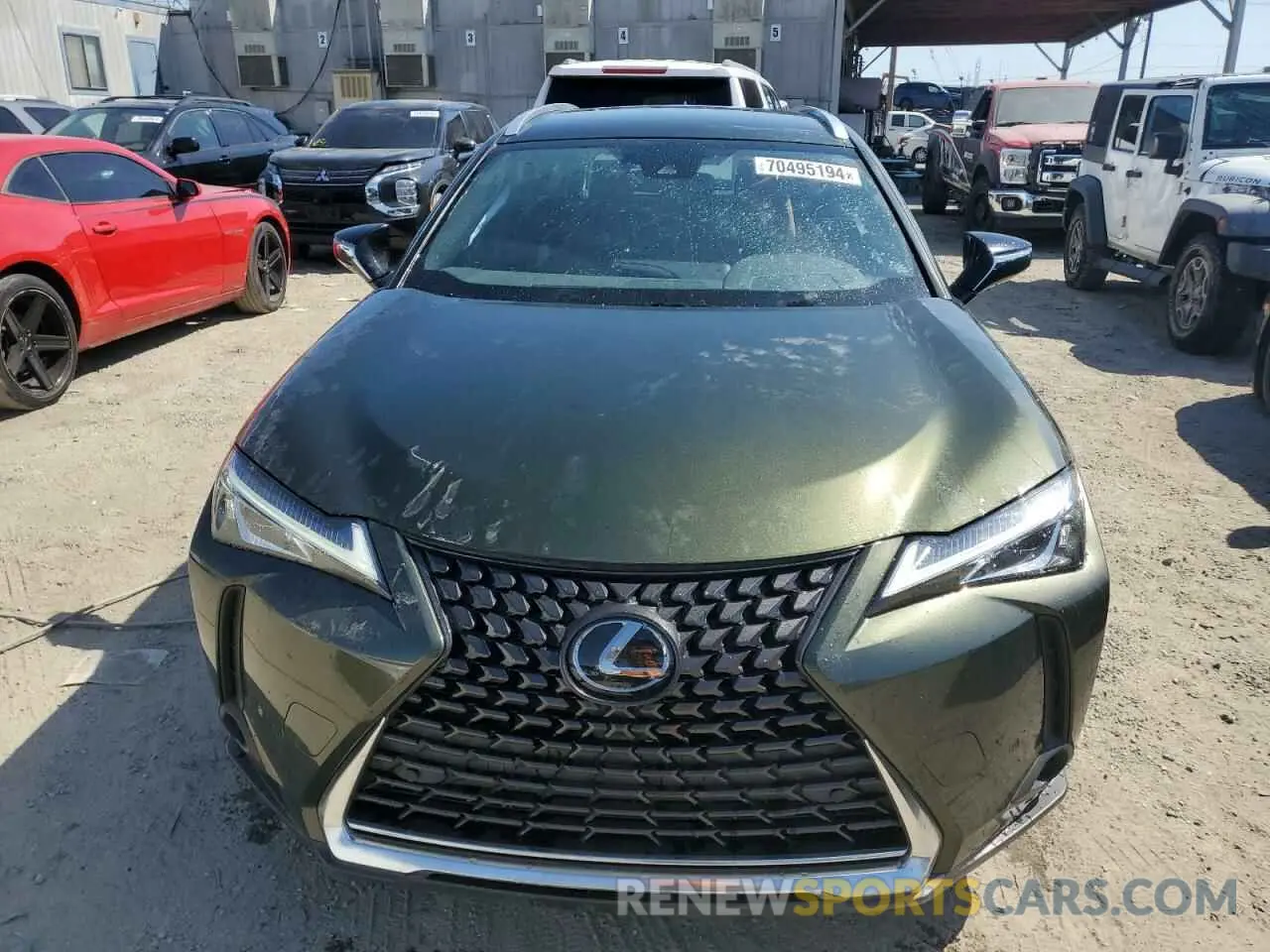 5 Photograph of a damaged car JTHX3JBH9N2053479 LEXUS UX 200 BAS 2022