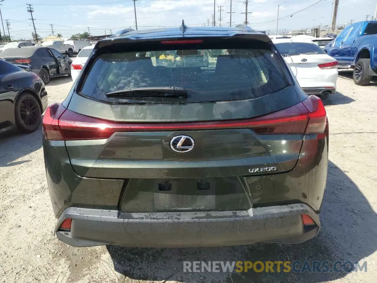 6 Photograph of a damaged car JTHX3JBH9N2053479 LEXUS UX 200 BAS 2022