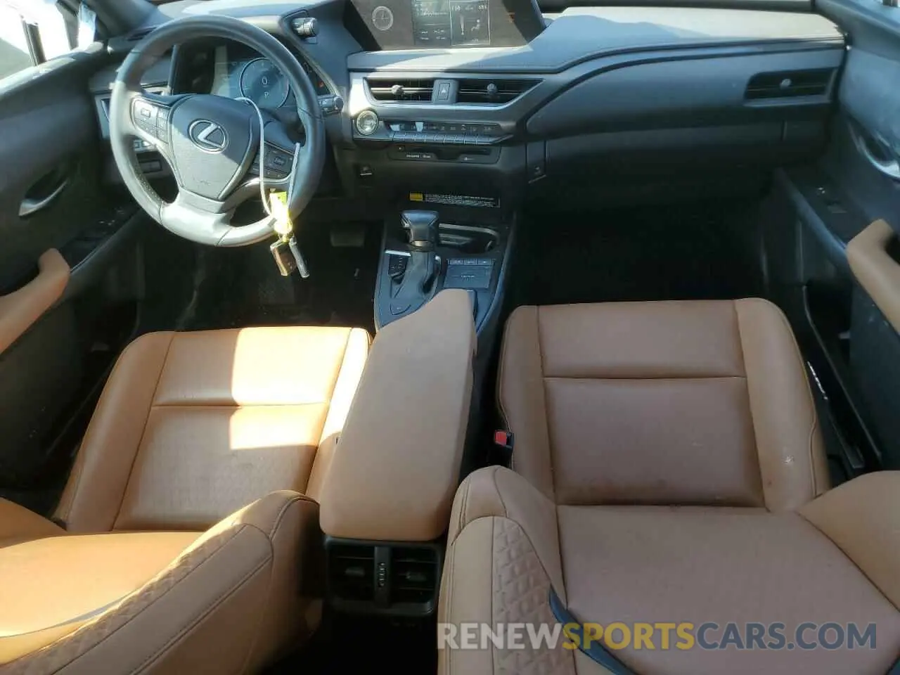 8 Photograph of a damaged car JTHX3JBH9N2053479 LEXUS UX 200 BAS 2022