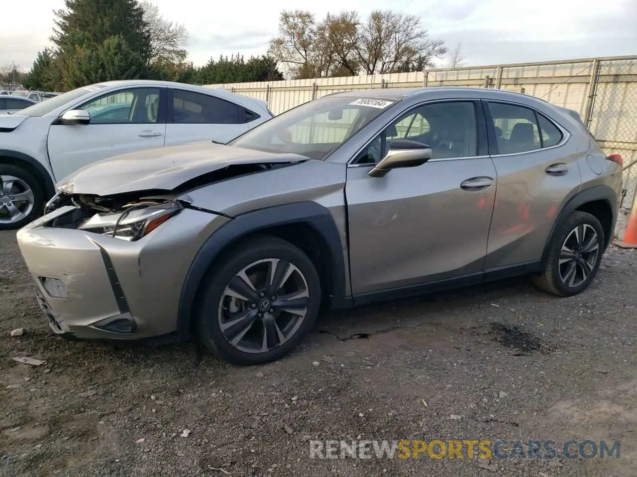 1 Photograph of a damaged car JTHX3JBHXN2048498 LEXUS UX 200 BAS 2022