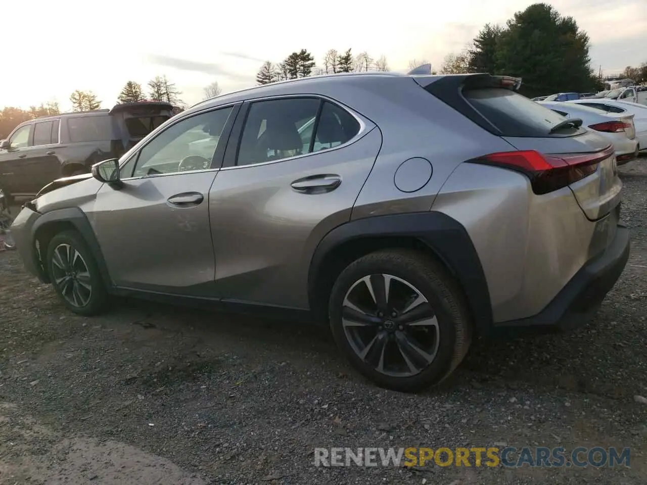 2 Photograph of a damaged car JTHX3JBHXN2048498 LEXUS UX 200 BAS 2022