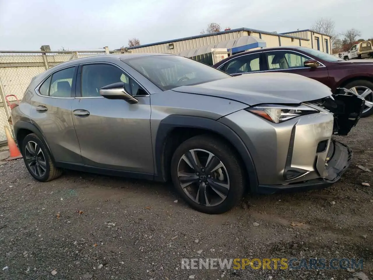 4 Photograph of a damaged car JTHX3JBHXN2048498 LEXUS UX 200 BAS 2022
