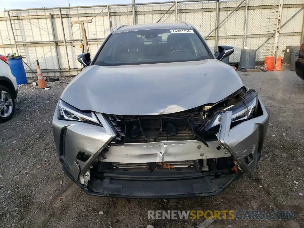 5 Photograph of a damaged car JTHX3JBHXN2048498 LEXUS UX 200 BAS 2022
