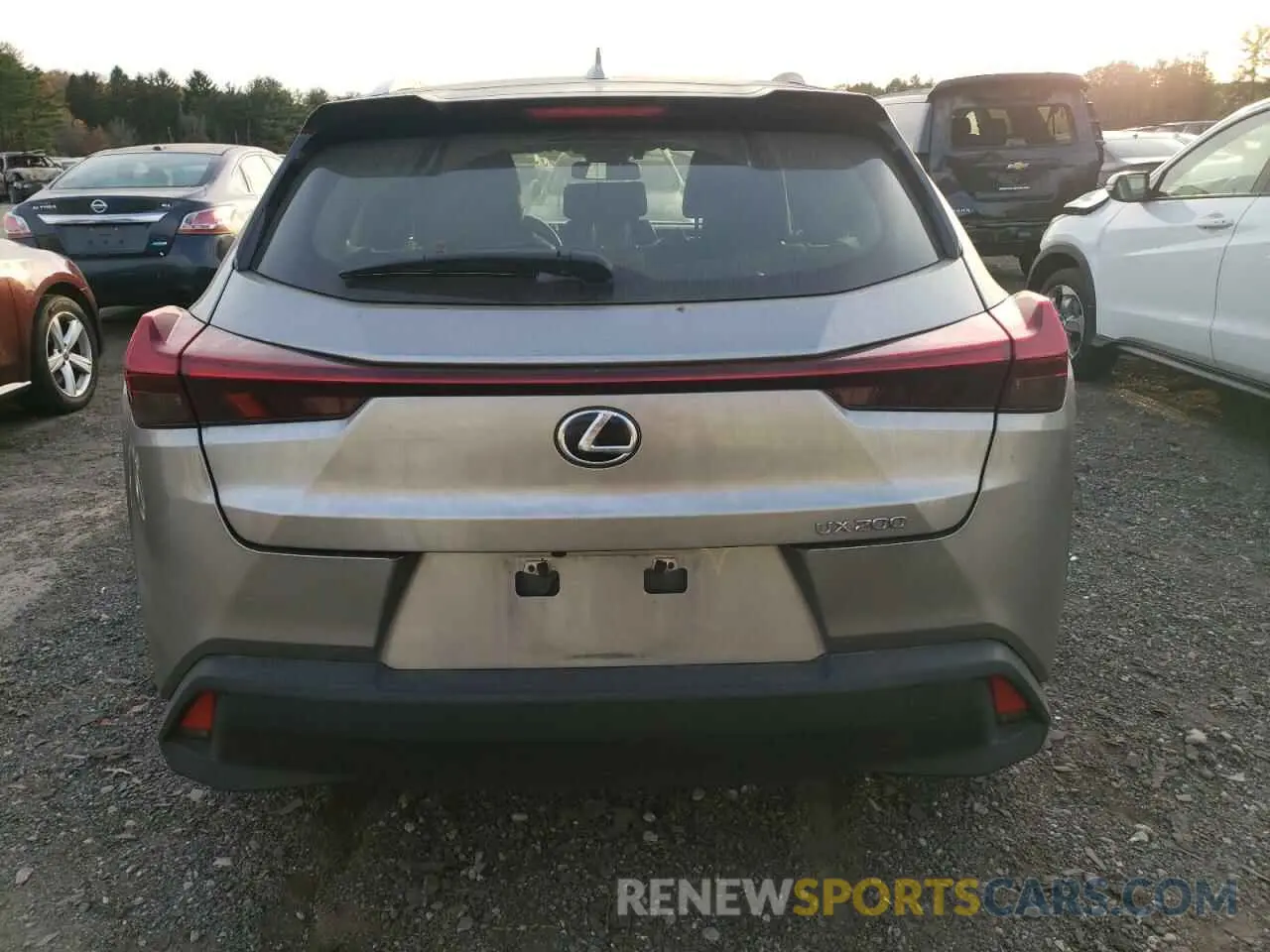 6 Photograph of a damaged car JTHX3JBHXN2048498 LEXUS UX 200 BAS 2022