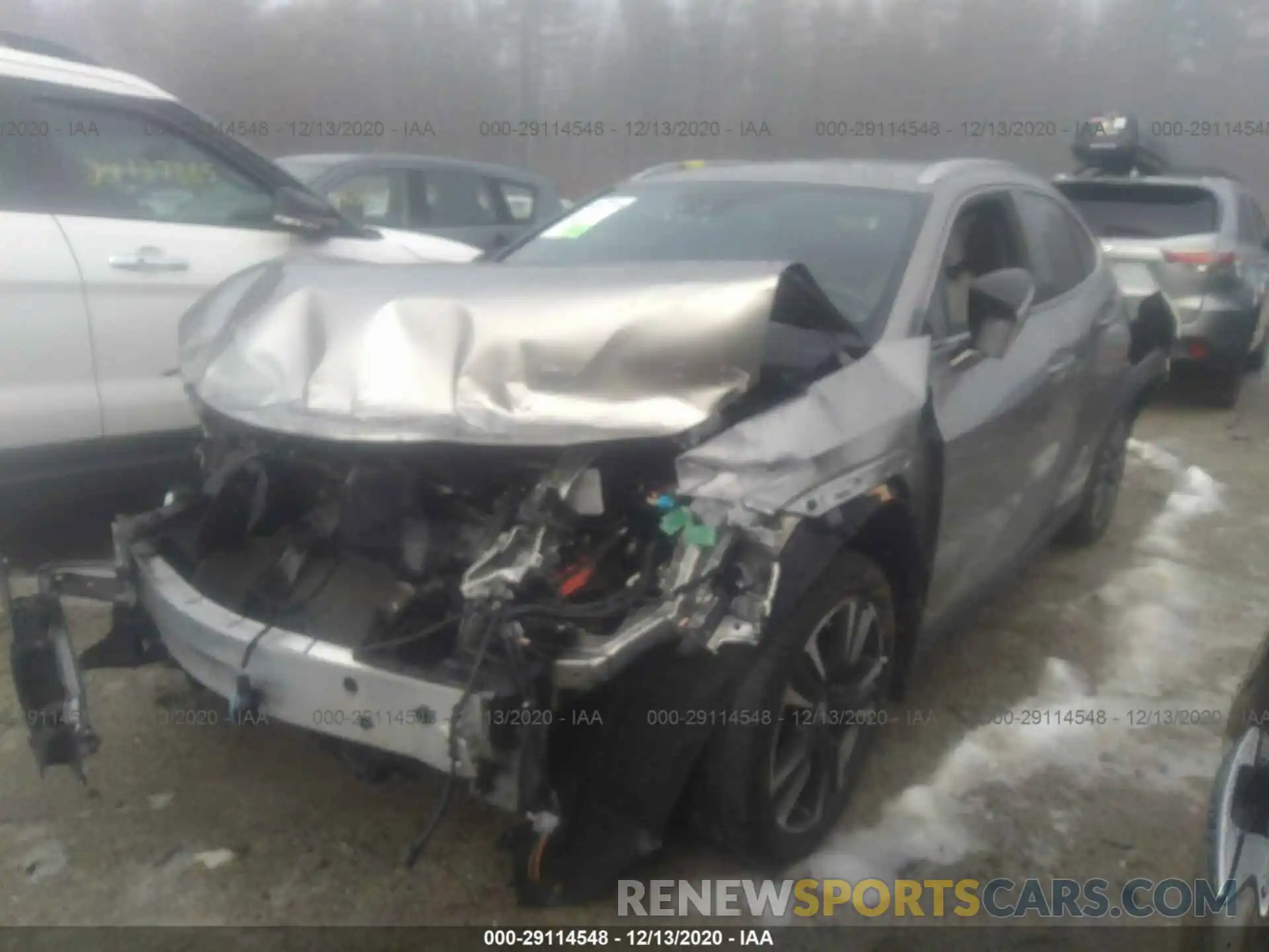 2 Photograph of a damaged car JTHU9JBH0K2003406 LEXUS UX 2019