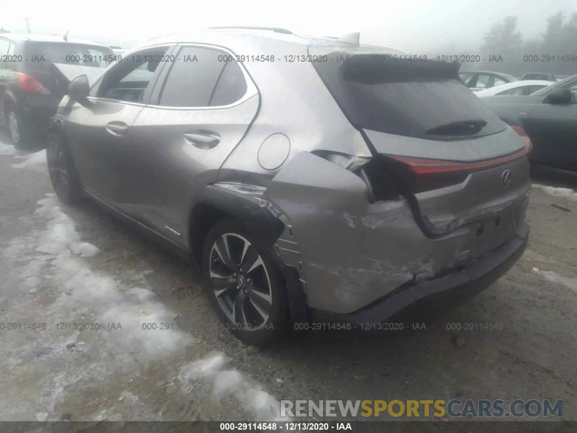 3 Photograph of a damaged car JTHU9JBH0K2003406 LEXUS UX 2019