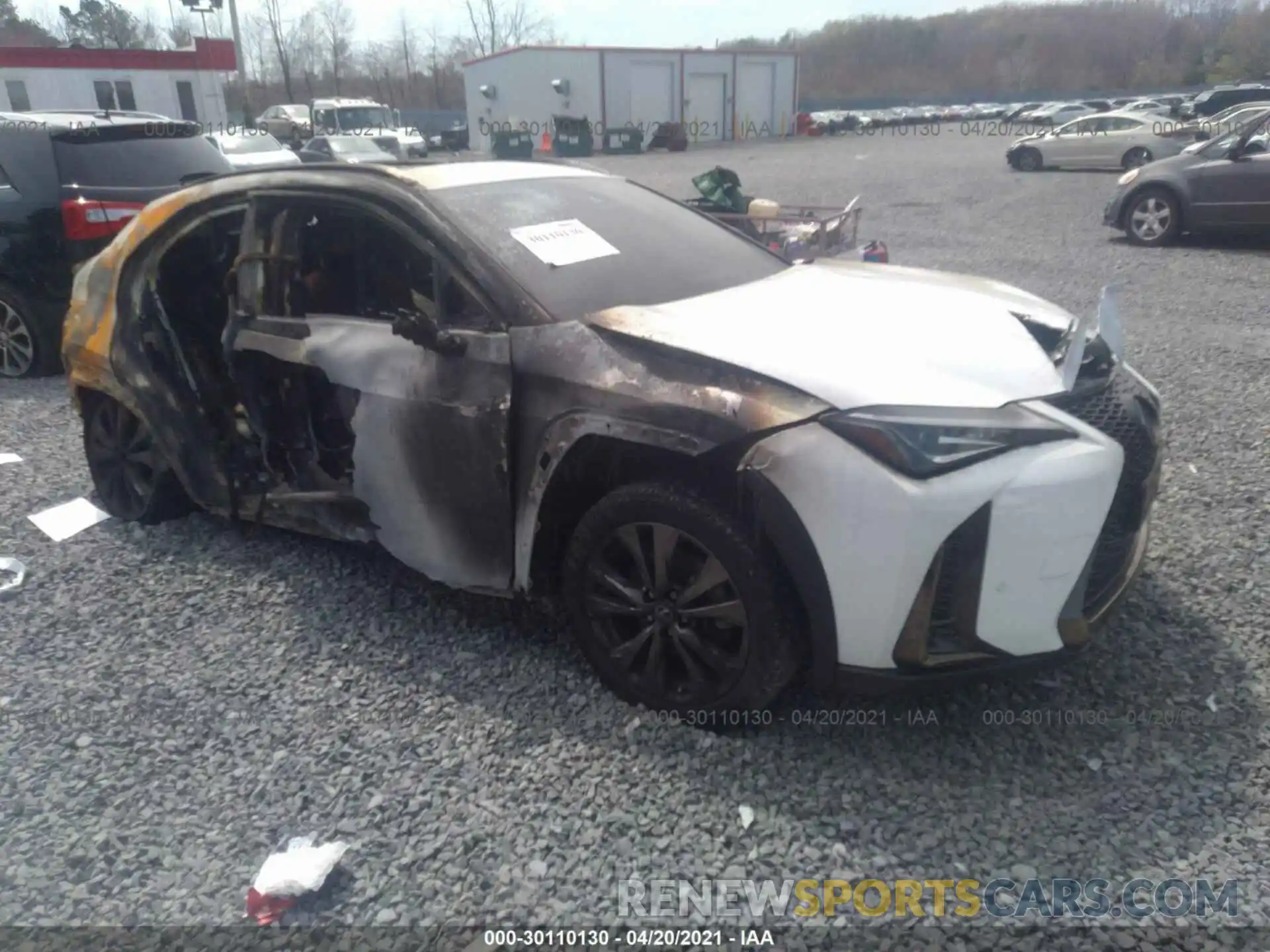 1 Photograph of a damaged car JTHU9JBH1K2005861 LEXUS UX 2019